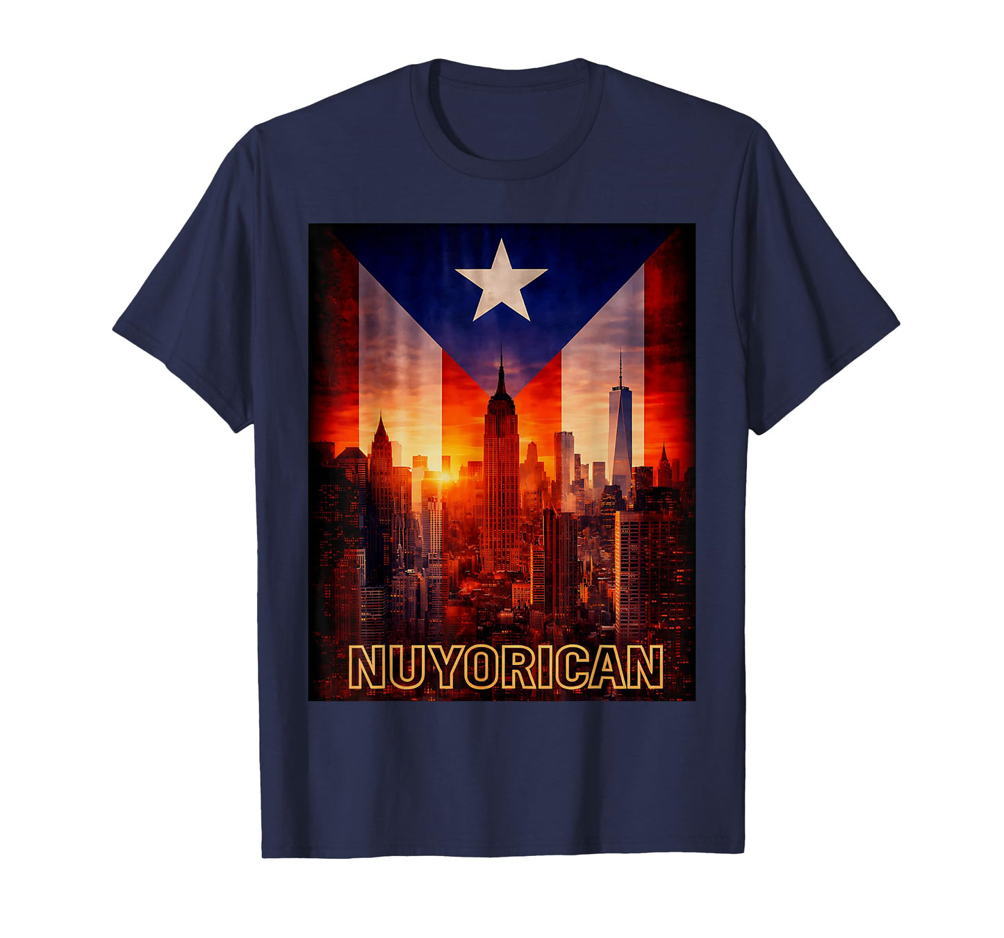 Puerto Rican NY Men Women Taino Flag Puerto Rico Nuyorican T-Shirt