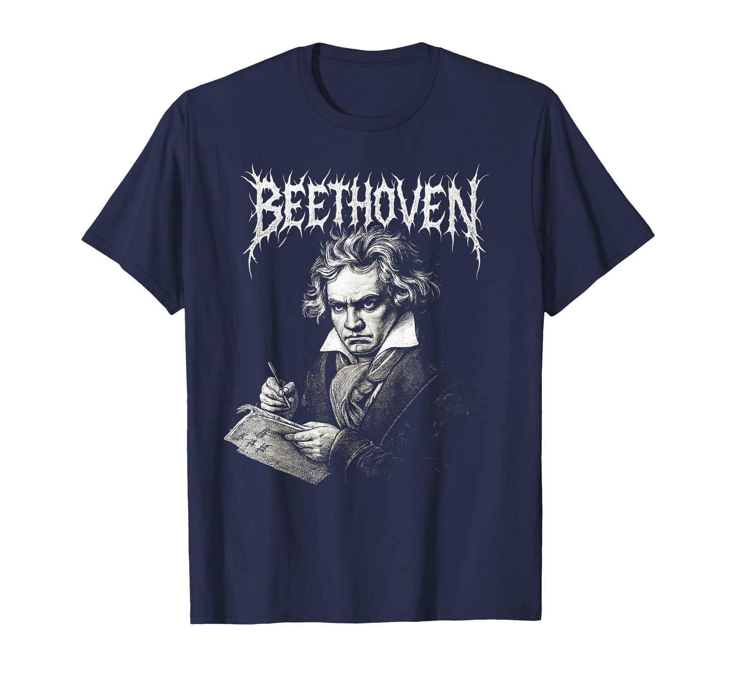 Beethoven Death Metal Classical Music Composer T-Shirt