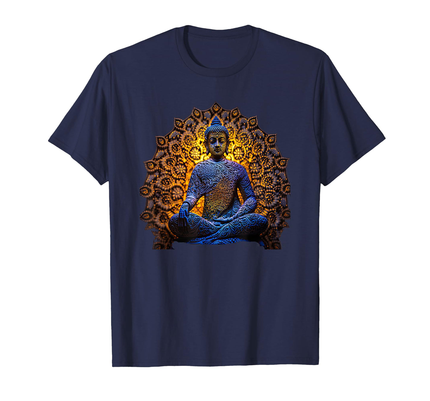 Buddha Statue Yoga Buddhist Zen Buddhism Meditation T-Shirt