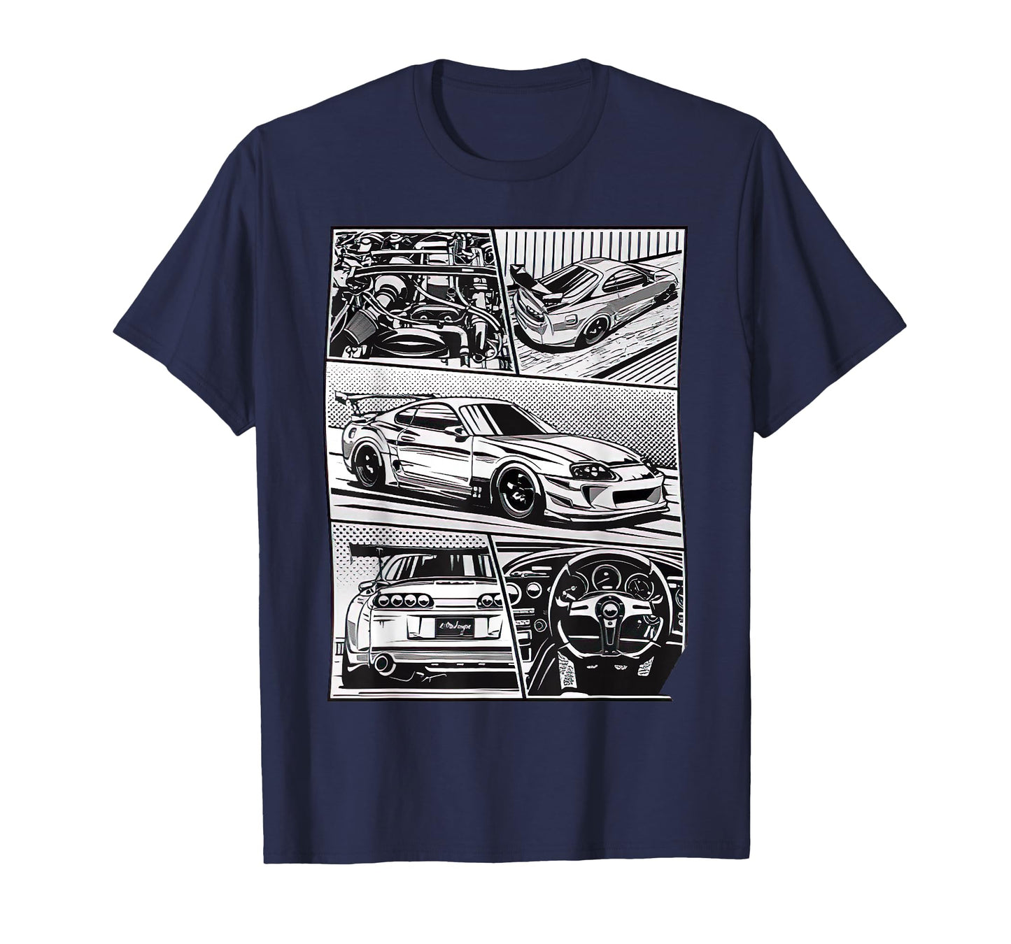 Supra JDM comic book, nice gift idea for men and women T-Shirt