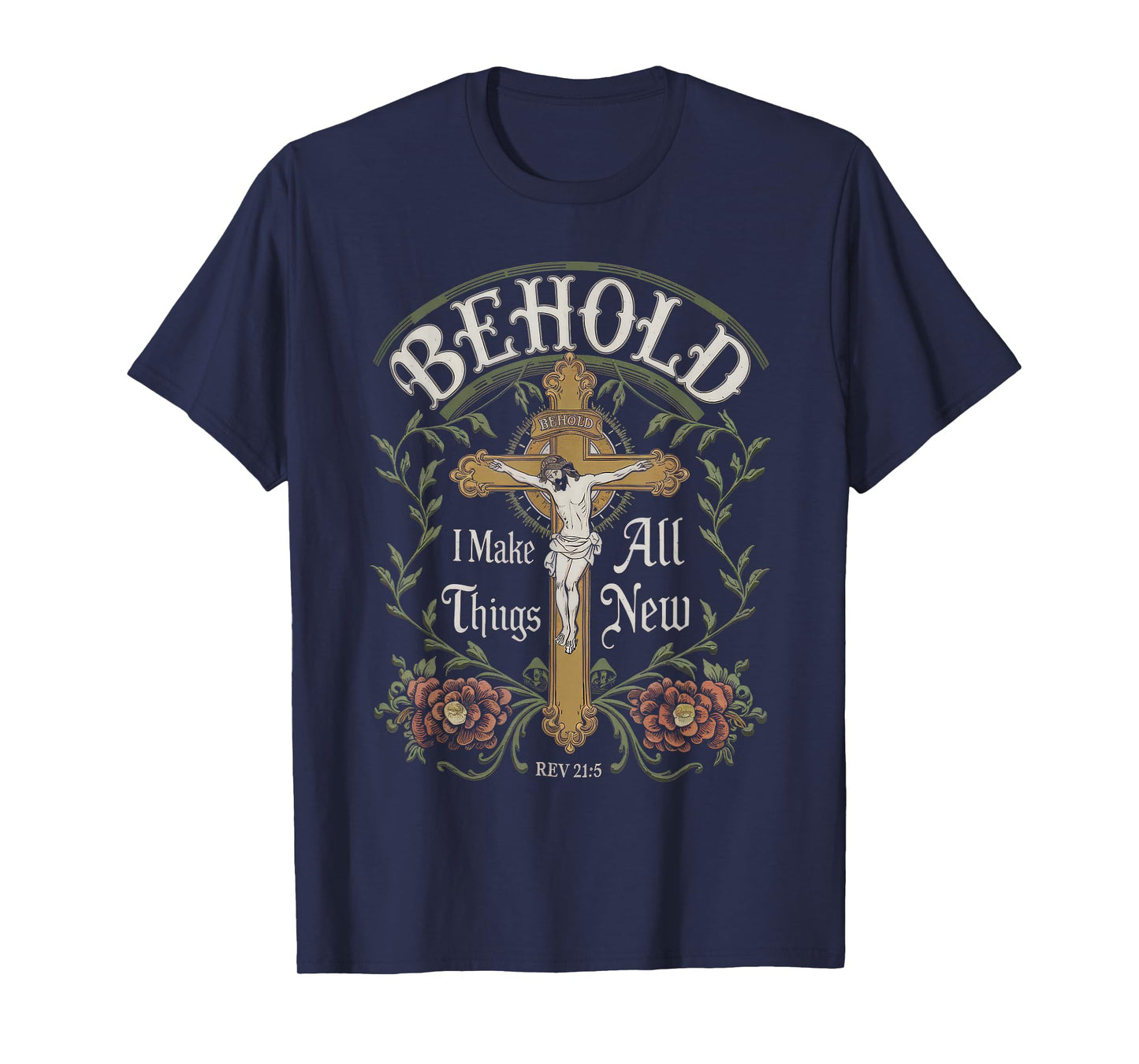 Bible Verse Tshirt Christian Faith Christianity Church Jesus T-Shirt