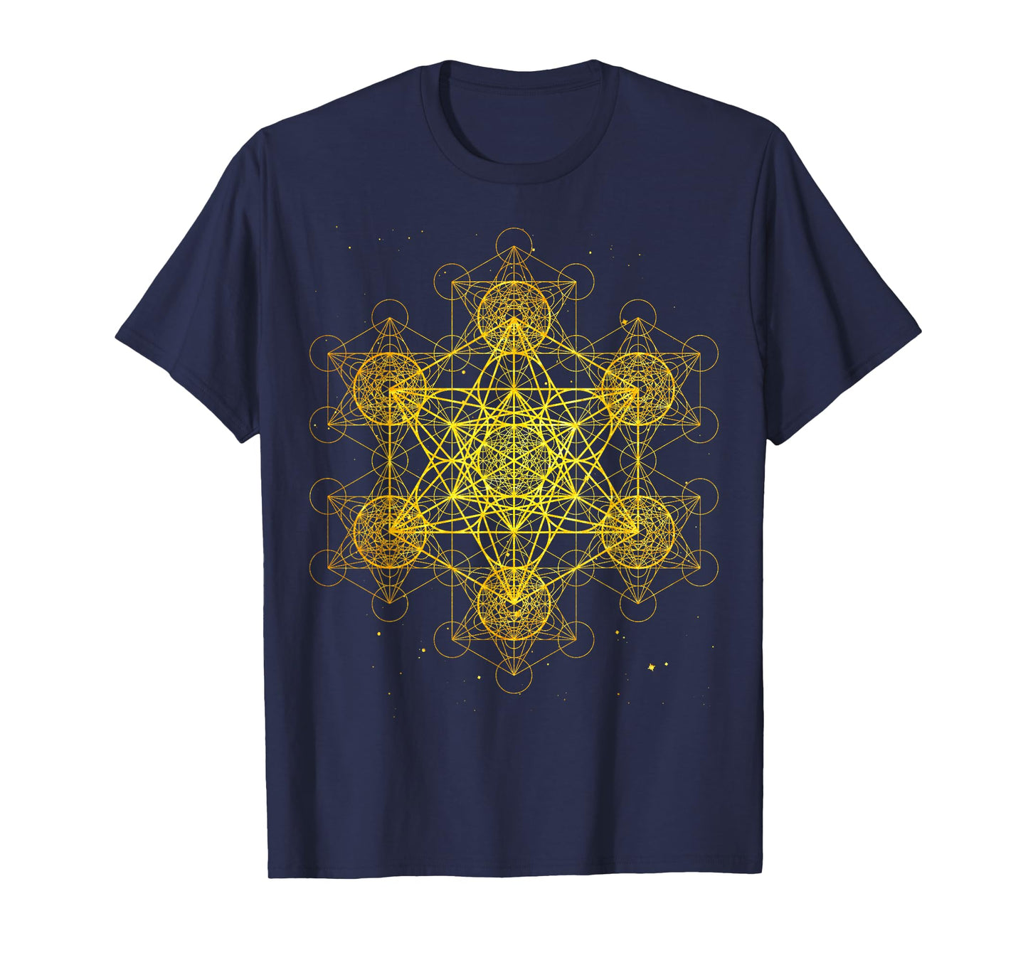Beautiful Fractal Metatron’s Cube Sacred Geometry Spiritual T-Shirt