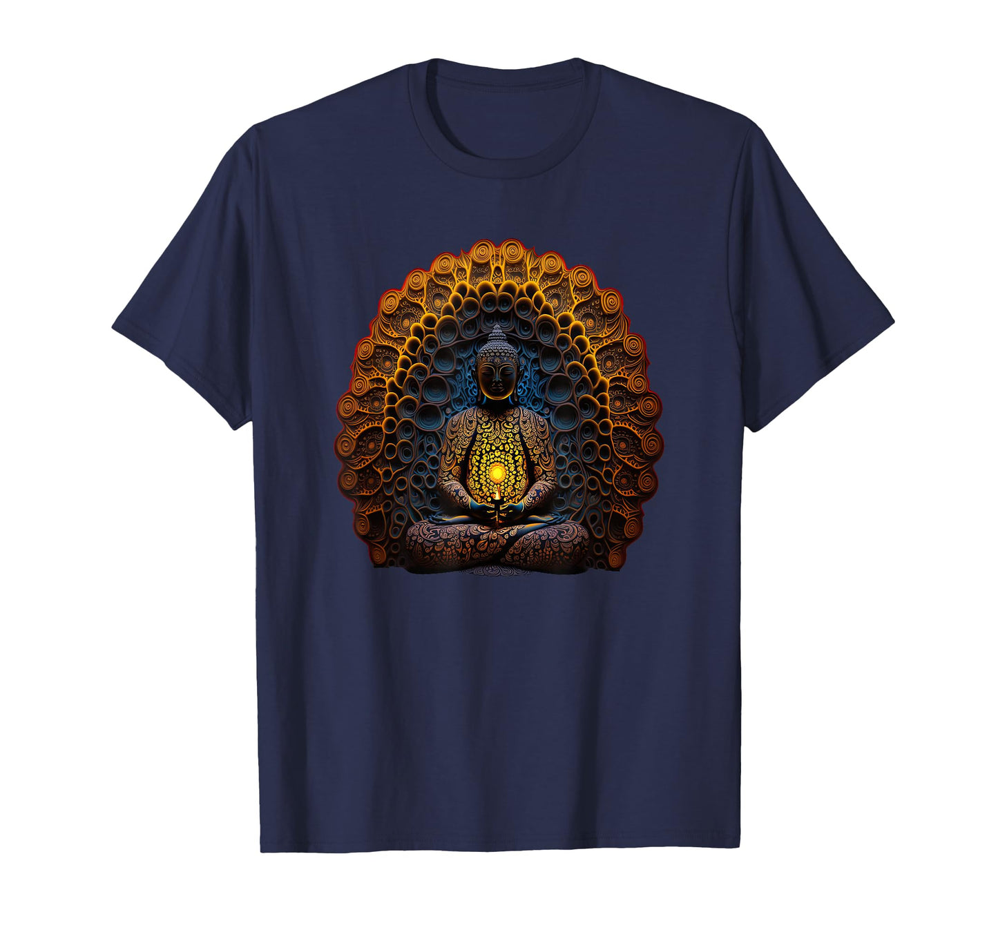 Buddha Statue Yoga Buddhist Zen Buddhism Meditation T-Shirt