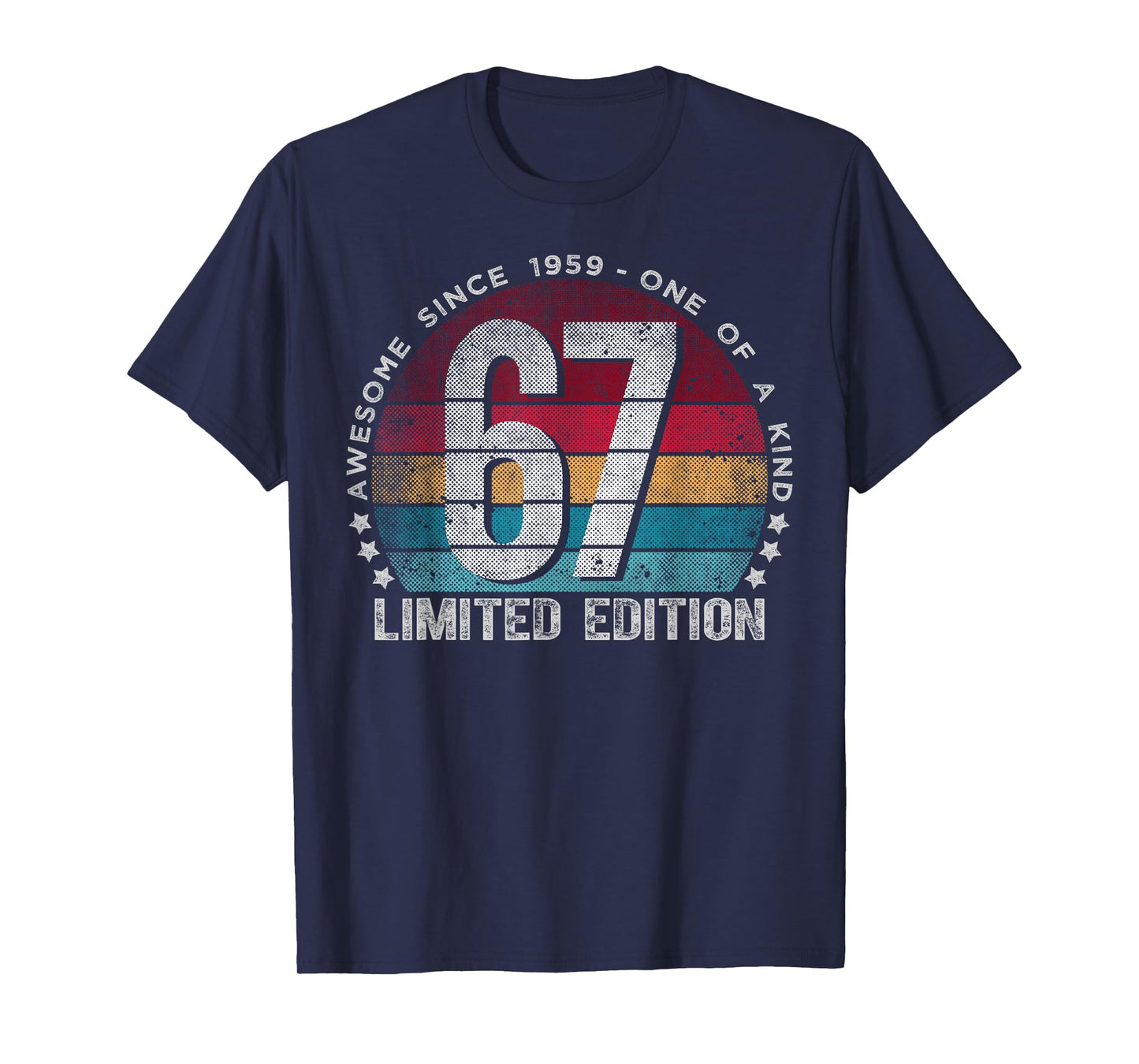 67 Year Old Gifts Vintage 1959 Limited Edition 67th Birthday T-Shirt
