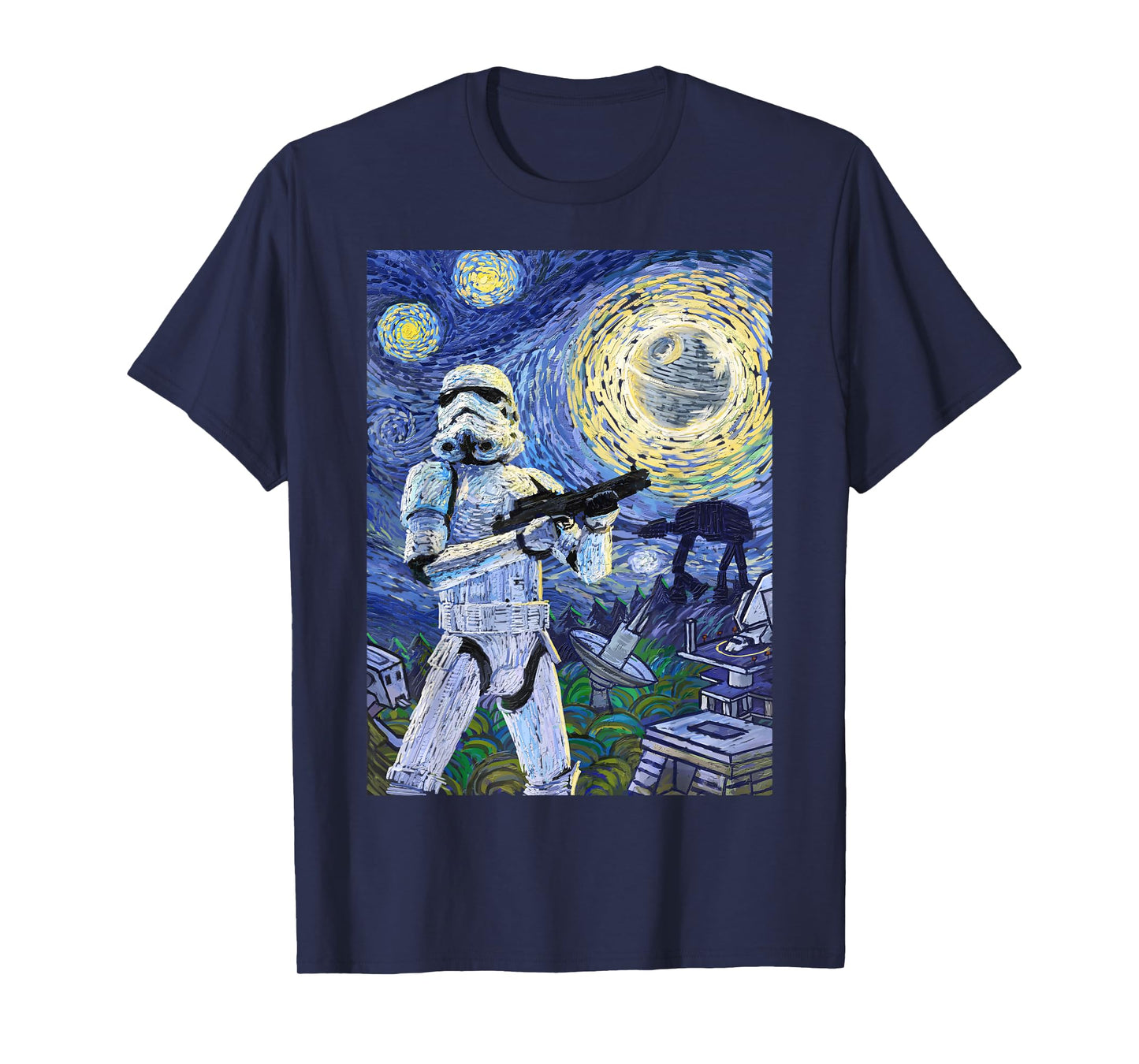 Star Wars Stormtrooper Starry Night Graphic T-Shirt C1 T-Shirt