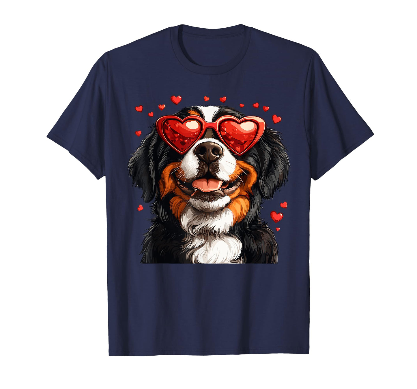 Bernese Mountain Cute Berner Dog Lover Valentines Day T-Shirt