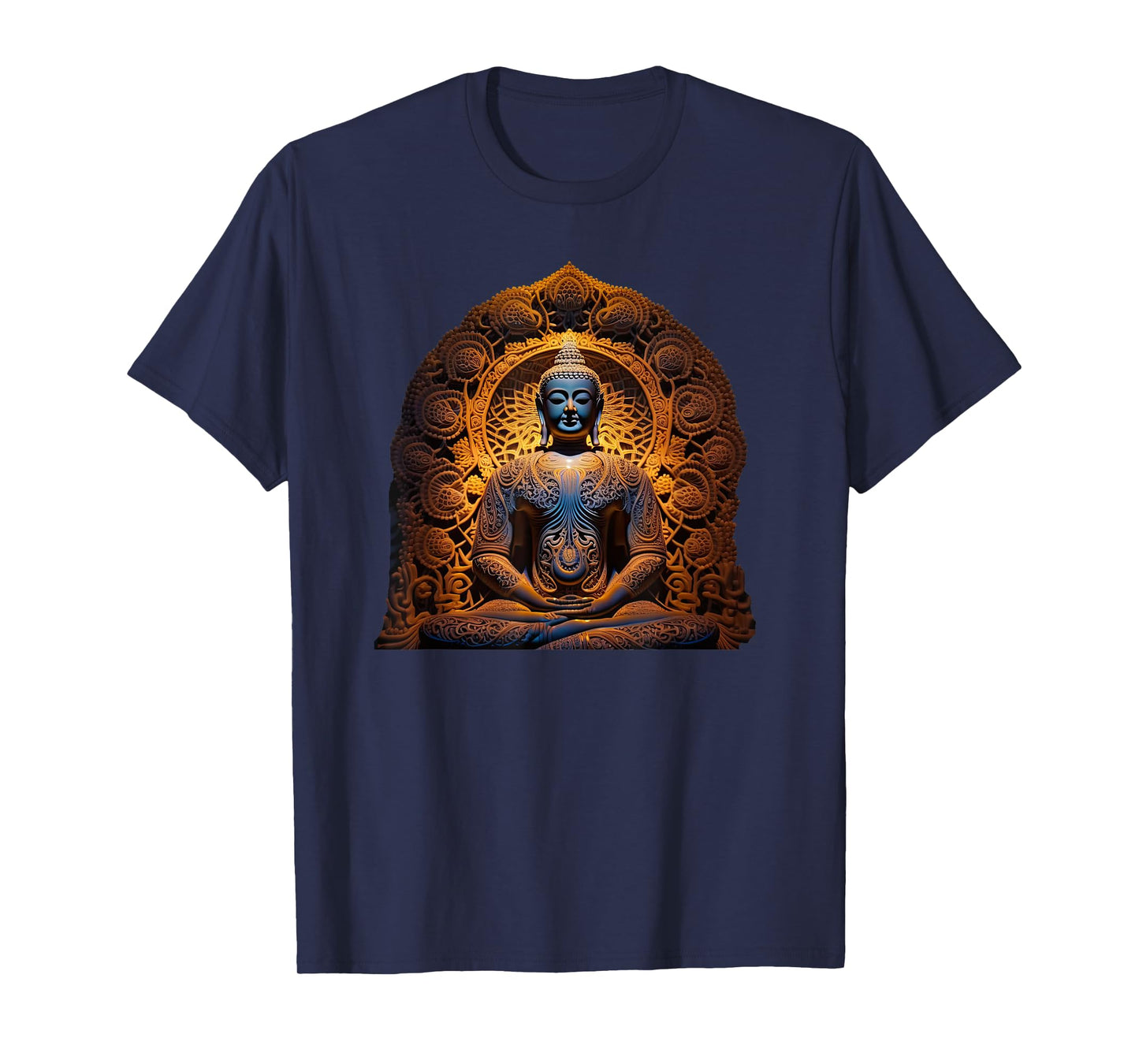Buddha Statue Yoga Buddhist Zen Buddhism Meditation T-Shirt