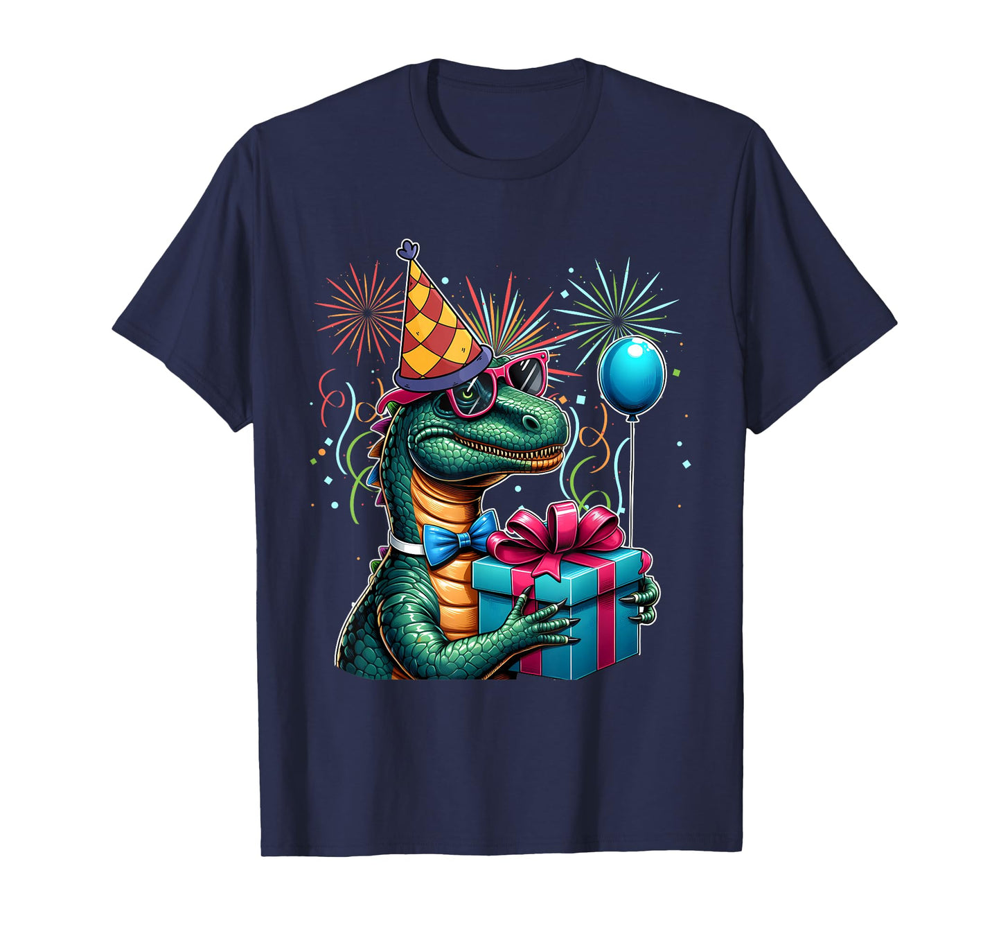 Adult Dinosaur Birthday T Rex Party For Kids Adult Birthday T-Shirt