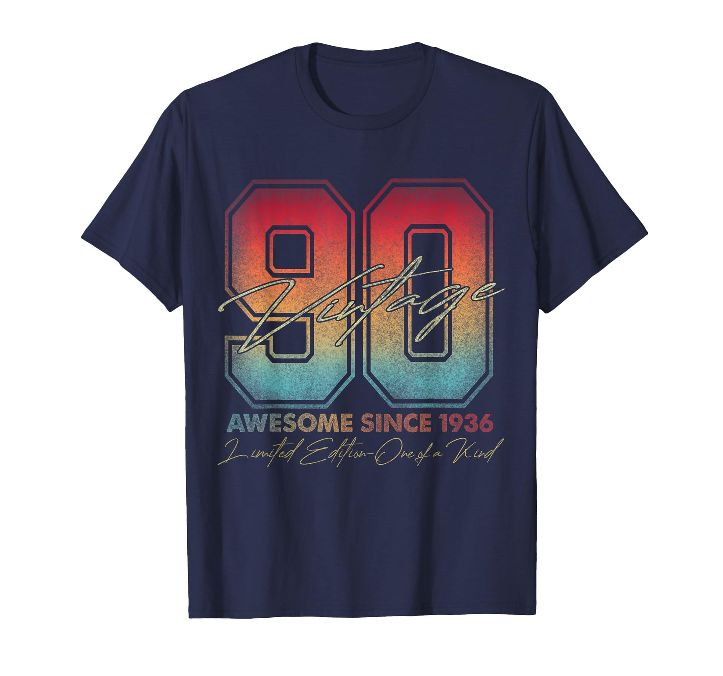 90 Year Old Gifts Vintage 1936 Limited Edition 90th Birthday T-Shirt
