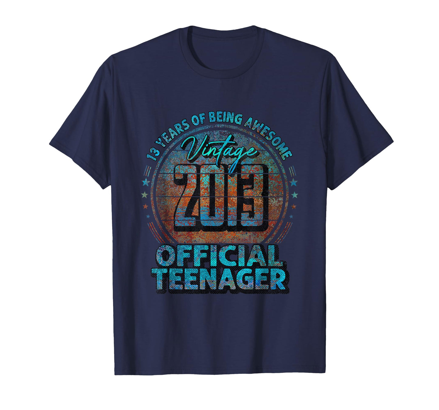 Vintage 2013 Limited Edition Shirt 13 Year Old 13th Birthday T-Shirt