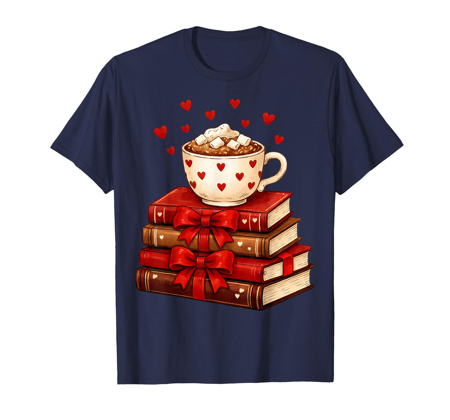 All Booked for Valentine’s Day Reading Teacher T-Shirt