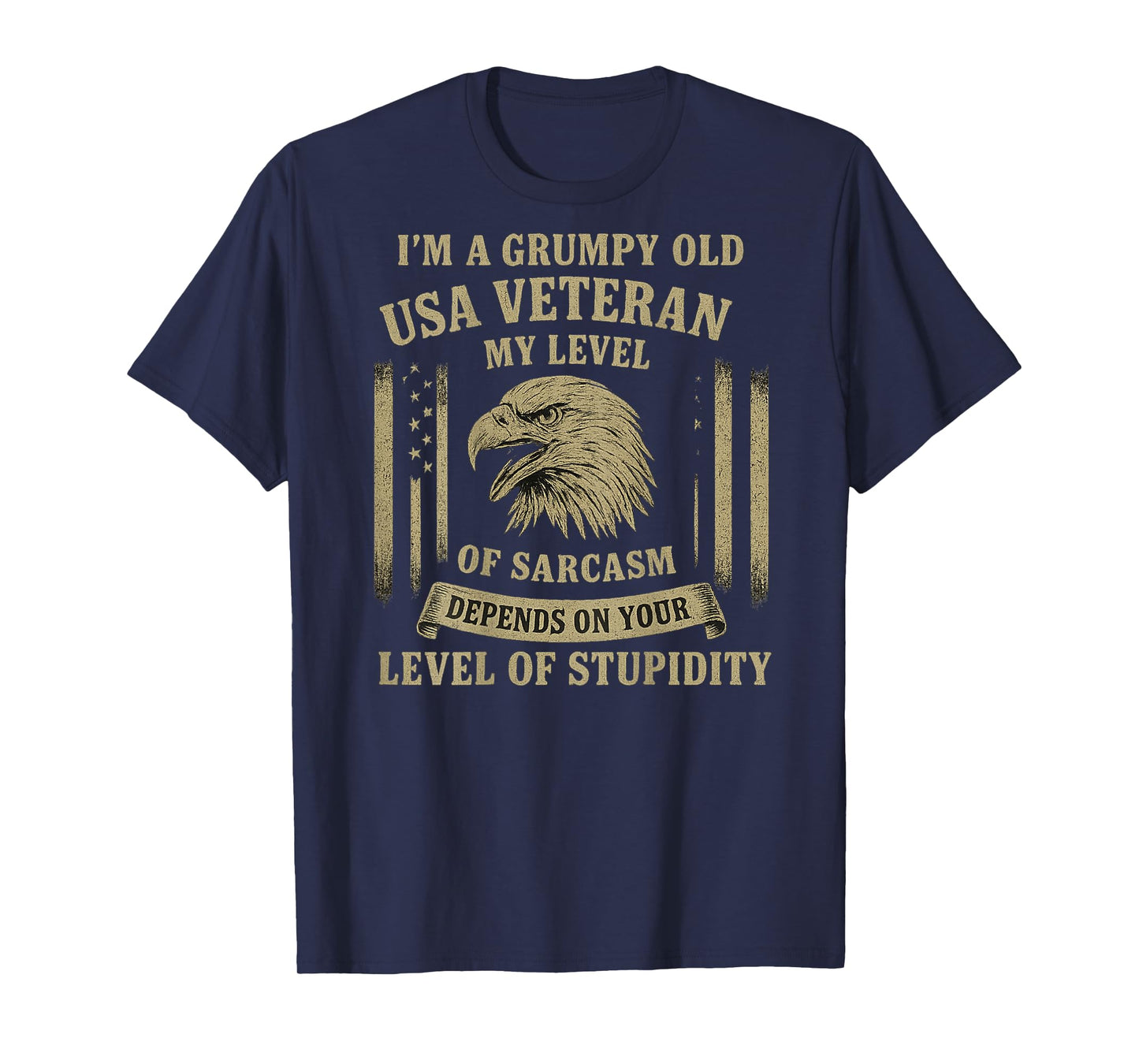 Grumpy Old USA Veteran T-Shirt