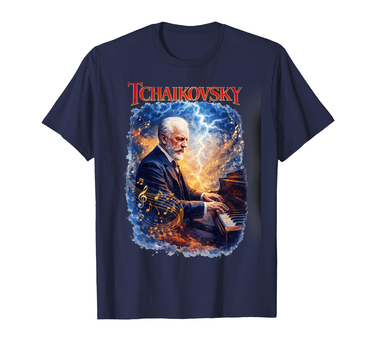 Pyotr Ilyich Tchaikovsky Composer T-Shirt