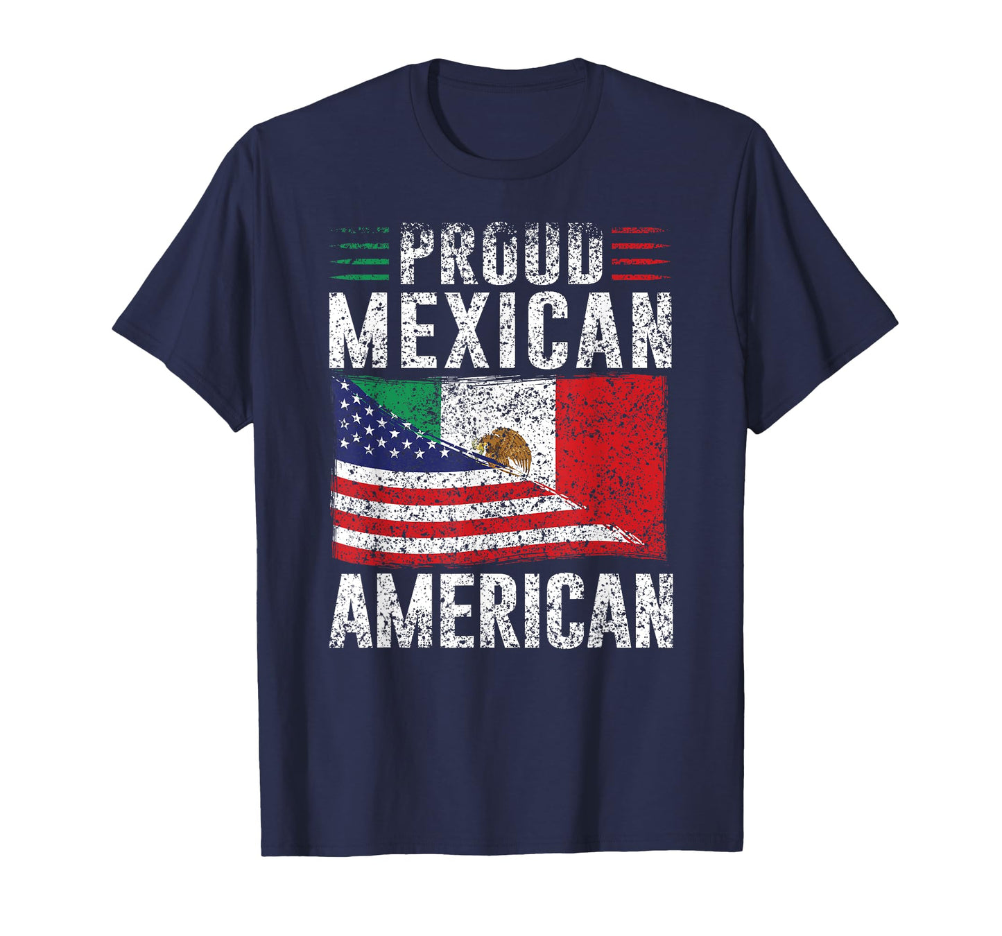 Proud Mexican American Usa Mexico America Mexican American T-Shirt