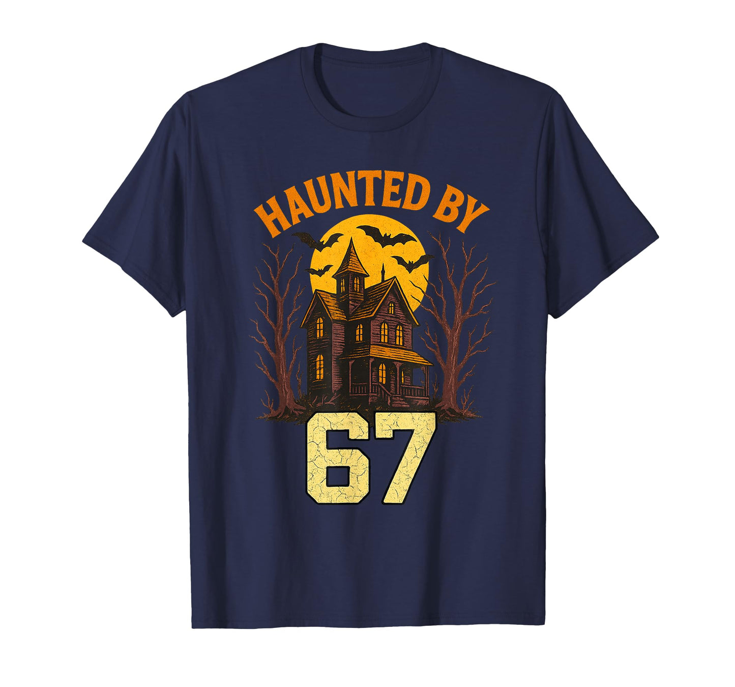67 Meme Trendy Halloween Funny Six Seven Gen Alpha Teen Boys T-Shirt