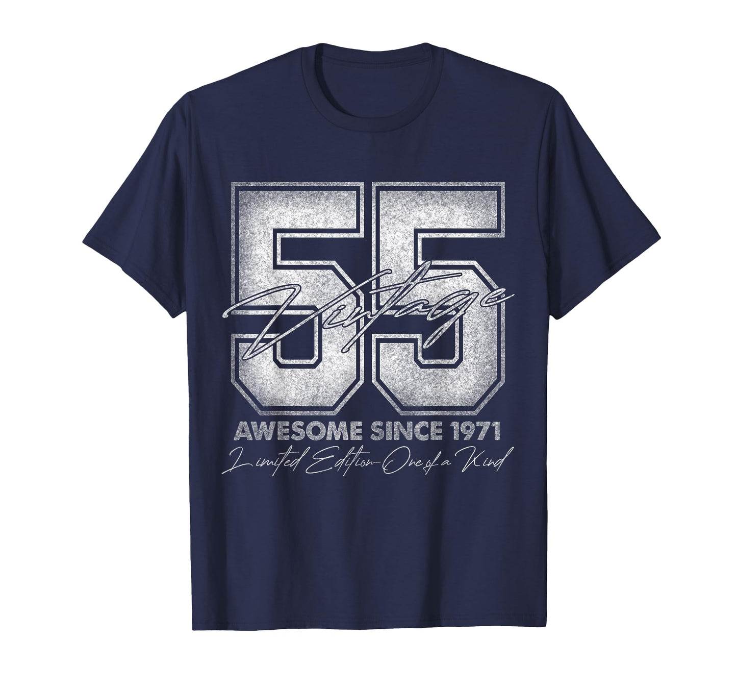 55 Year Old Gifts Vintage 1971 Limited Edition 55th Birthday T-Shirt