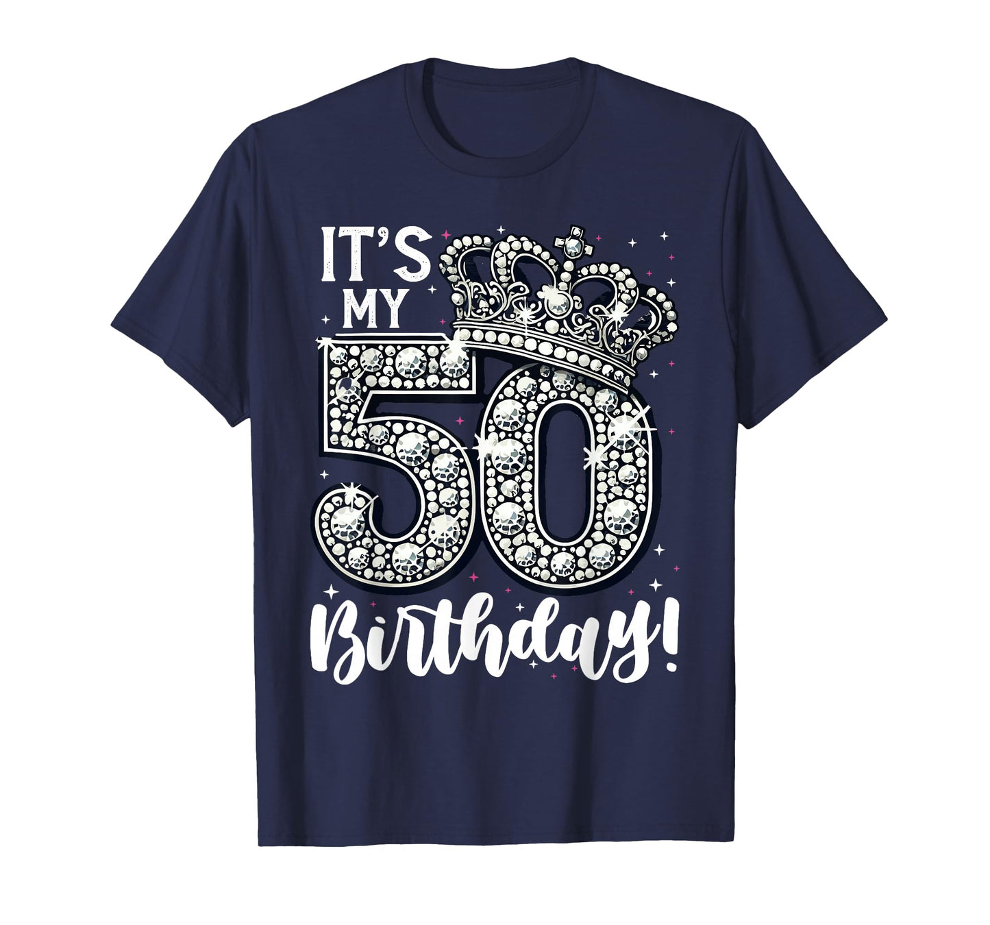 50 years old It's my Birthday Funny 50th Birthday Women T-Shirt