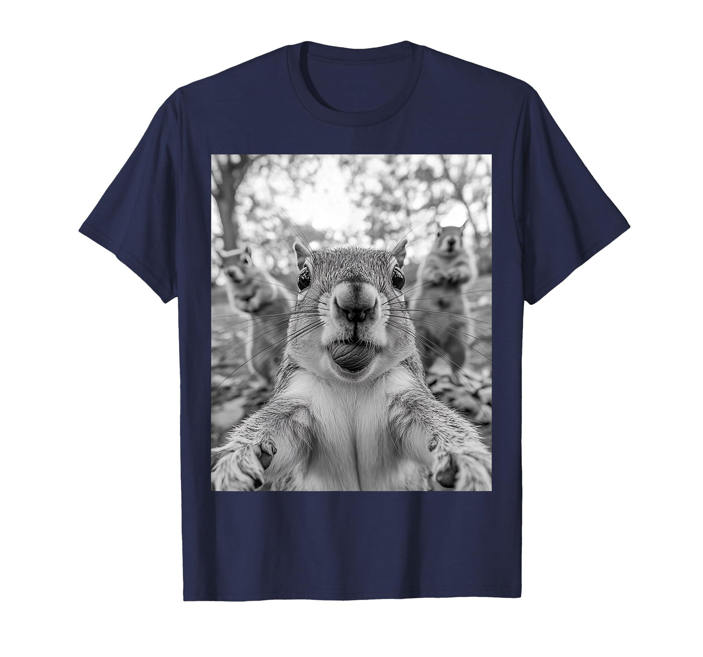 Cute Squirrel Selfie T-Shirt
