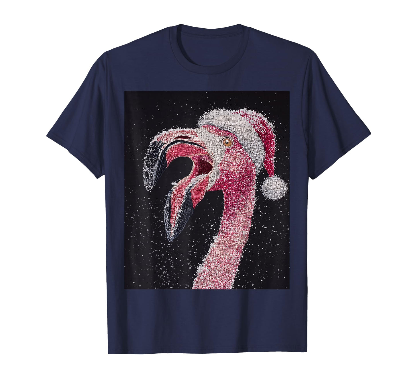 Flamingo Christmas Holiday T-Shirt