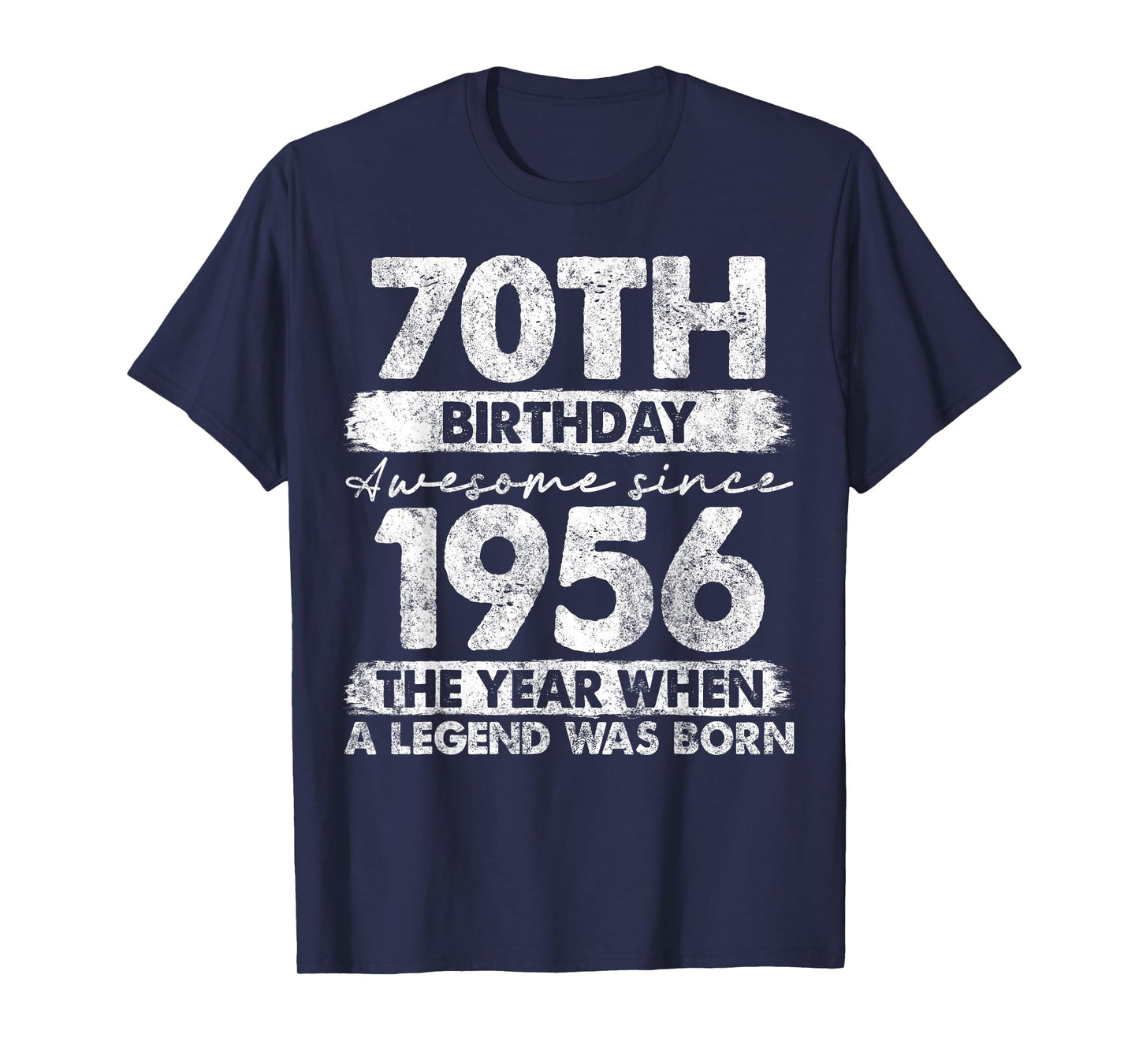 70 Year Old Gifts Vintage 1956 Limited Edition 70th Birthday T-Shirt