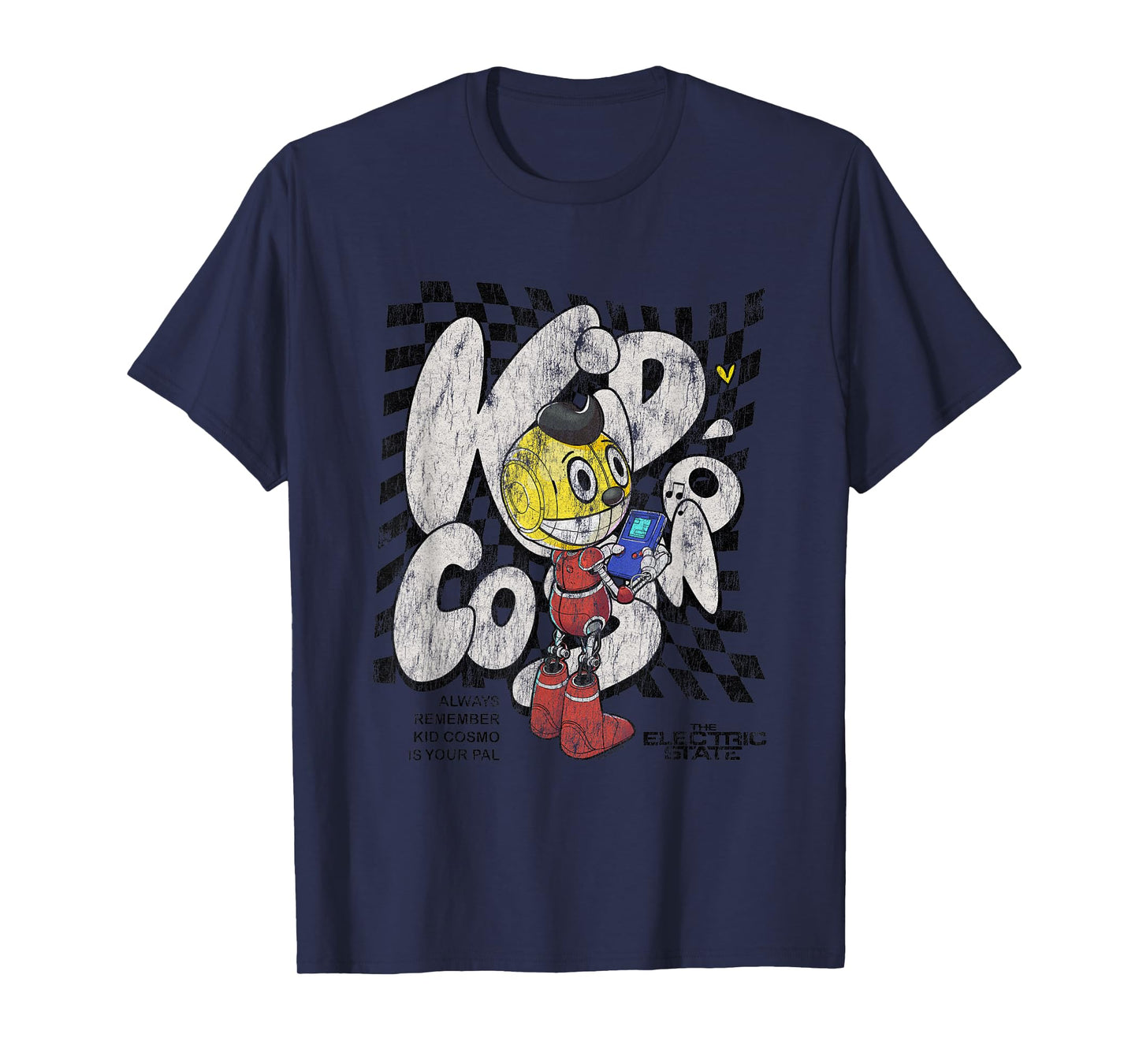 The Electric State Kid Cosmo Is Your Pal Distressed Poster T-Shirt