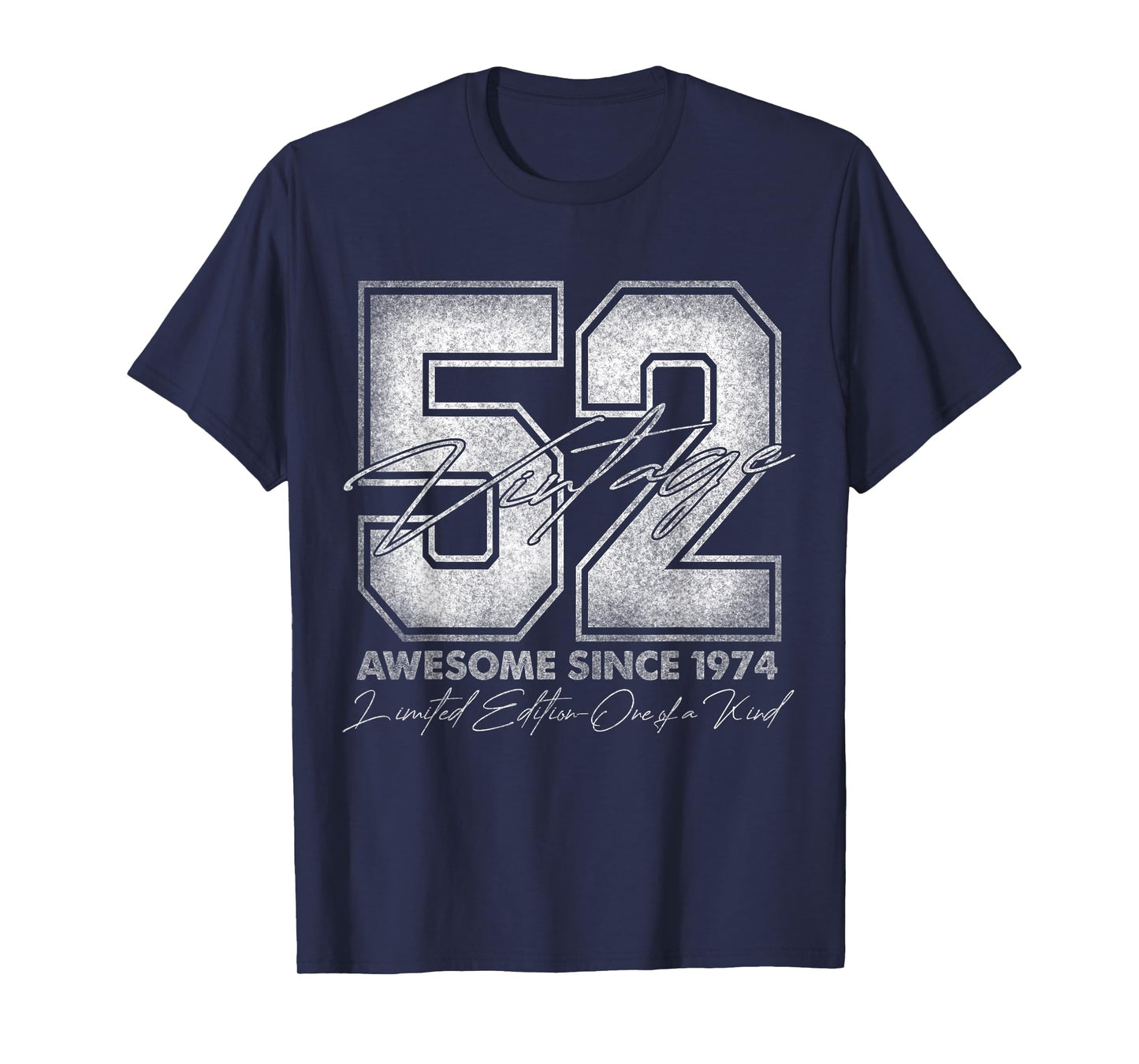 52 Year Old Gifts Vintage 1974 Limited Edition 52nd Birthday T-Shirt