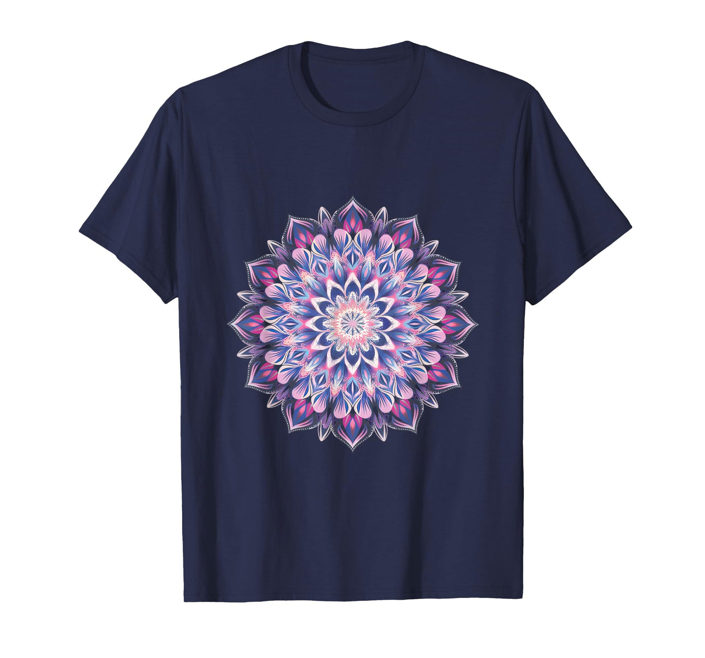 Boho Yoga Art Spiritual Meditation Sacred Geometry T-Shirt