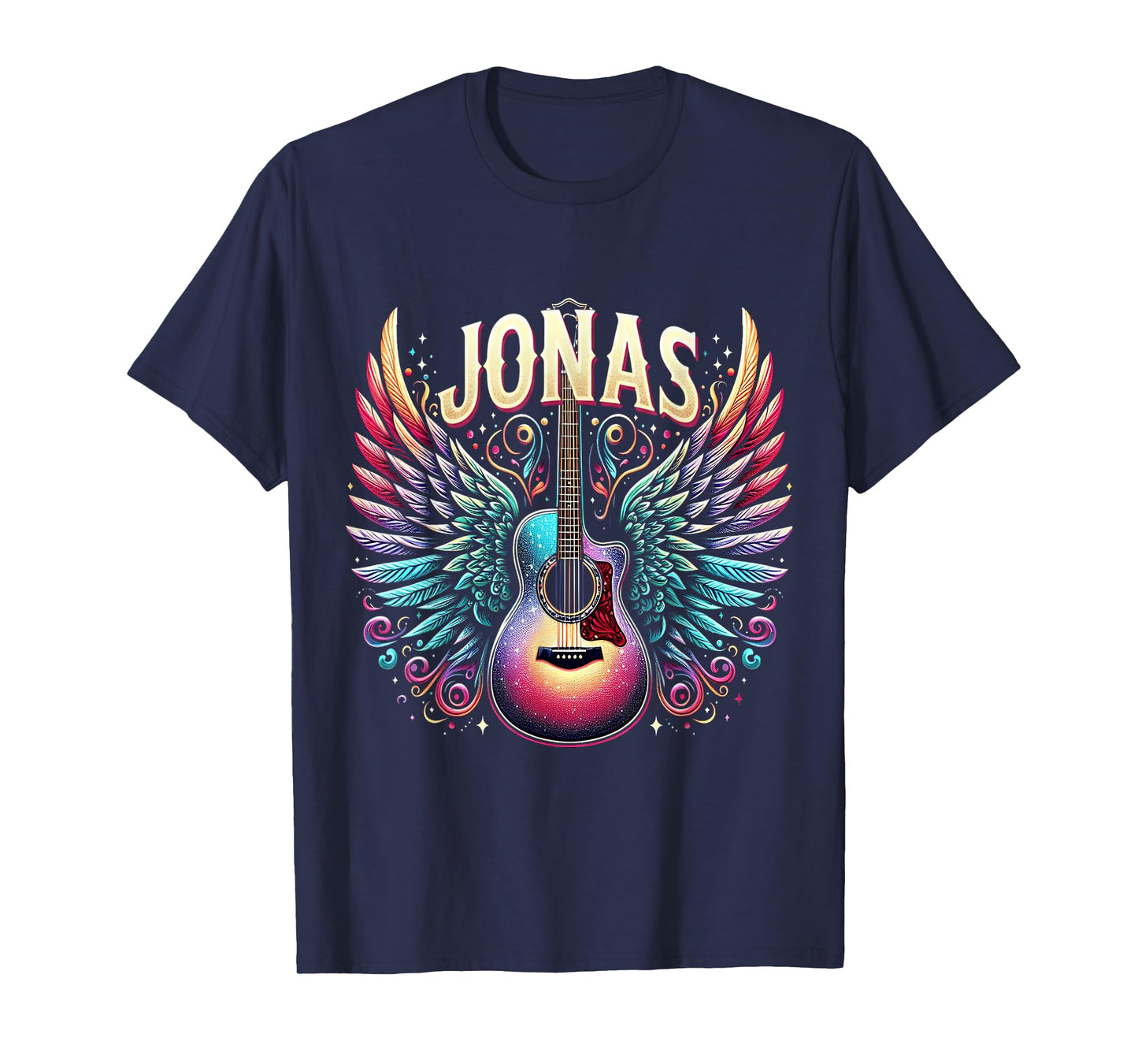 Retro Jonas Personalized First Name Jonas Groovy Men Women T-Shirt