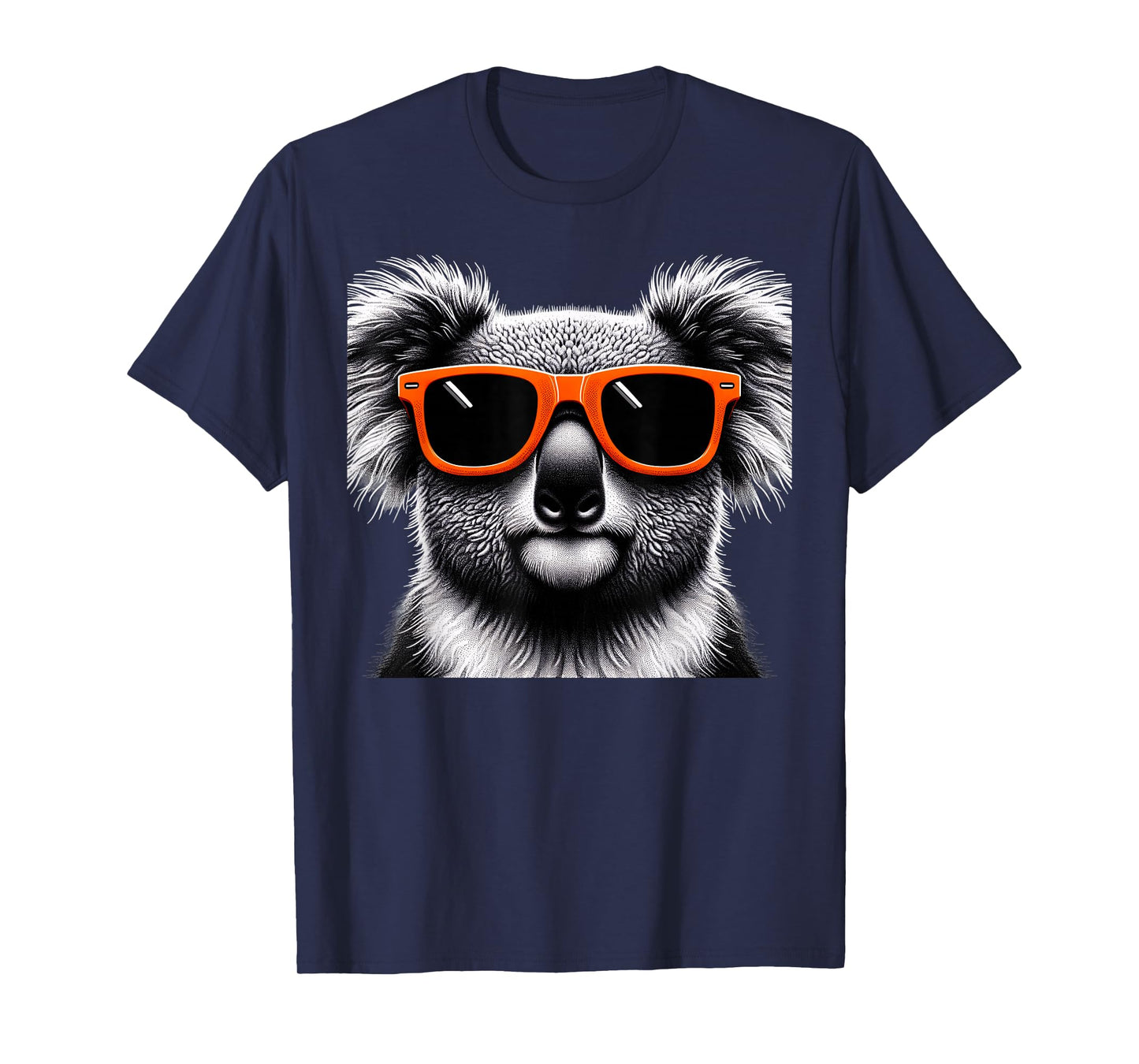 Cool Koala Wearing Sunglasses Graphic Art T-Shirt