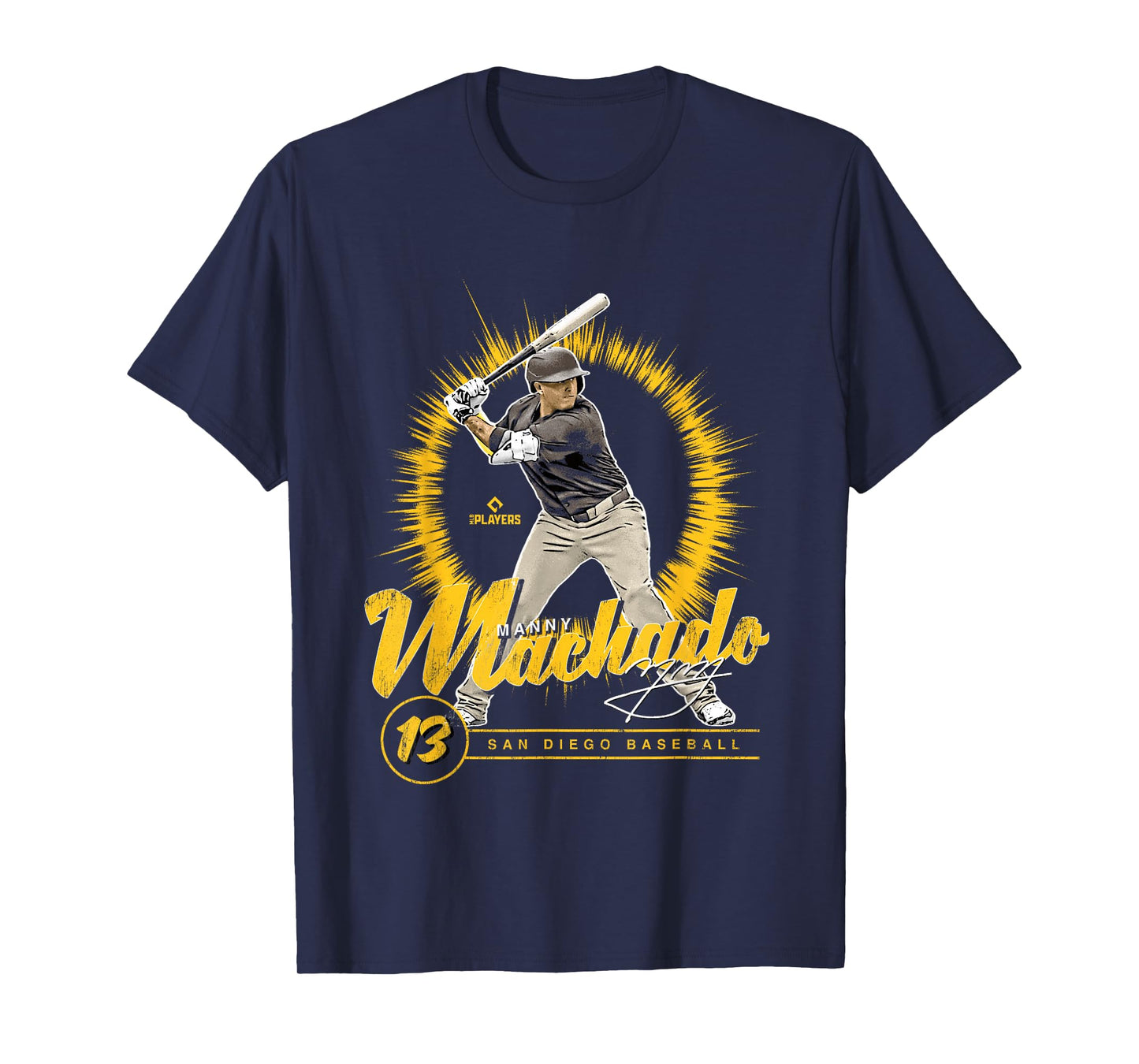 Manny Machado | San Diego MLB Baseball Players| MLBMMA305N T-Shirt