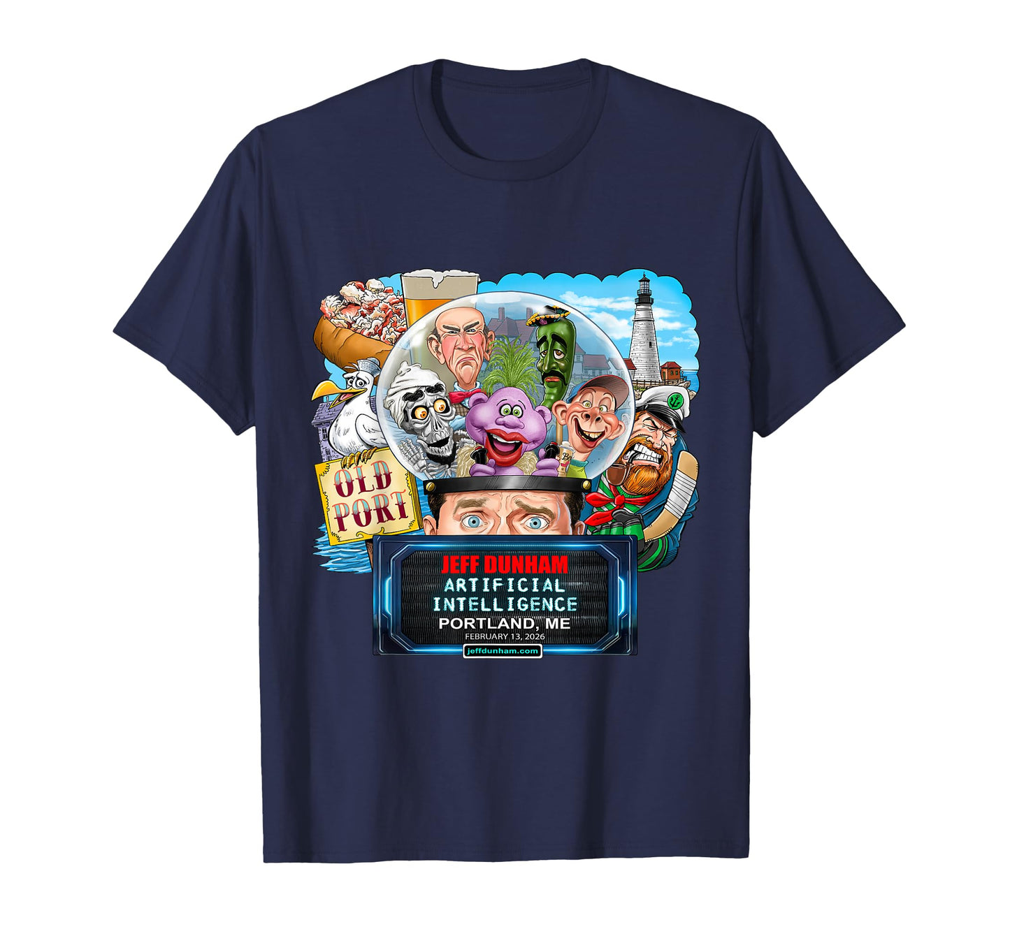 Jeff Dunham Portland, ME (2026) T-Shirt