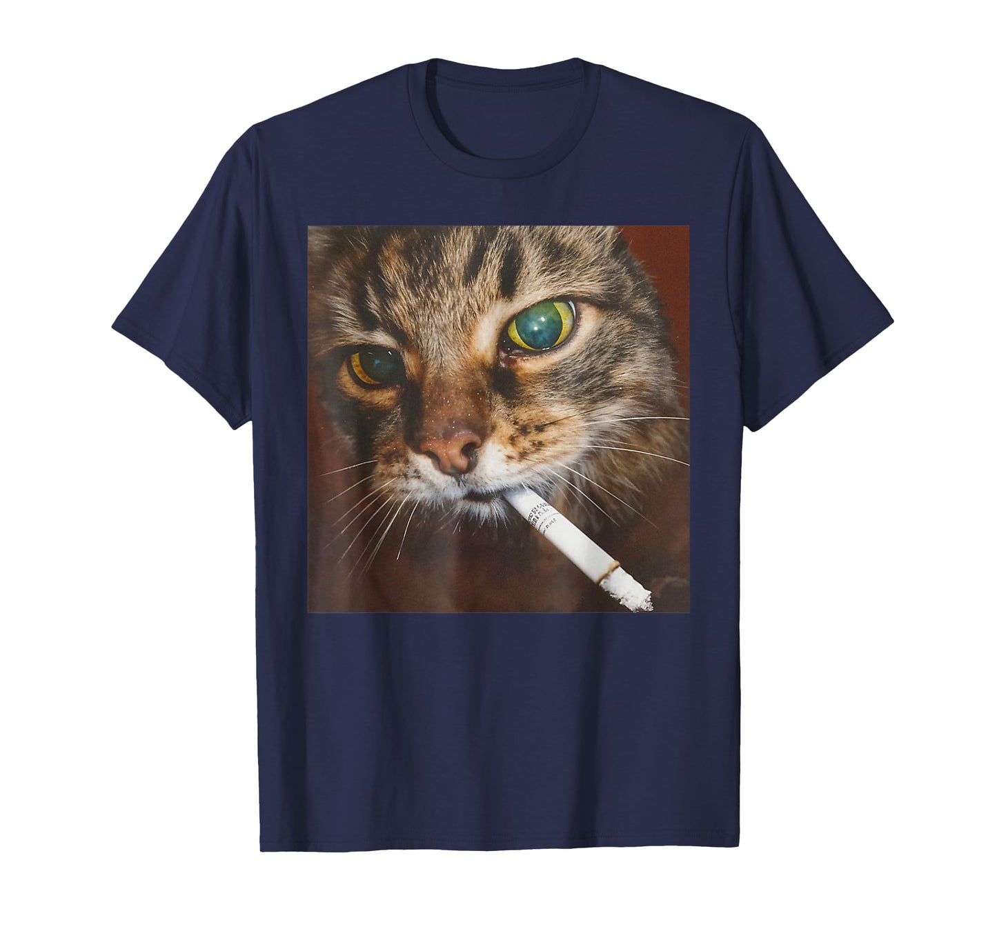 Funny Smoking Cat Meme T-Shirt