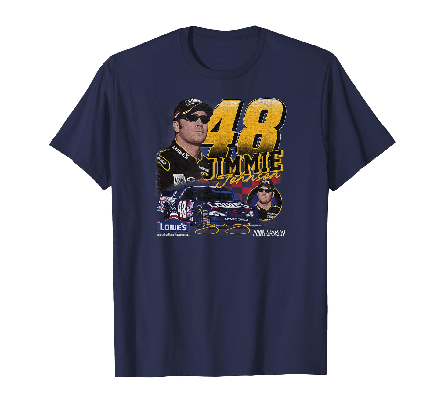 NASCAR - Jimmie Johnson # 48 - Historical Drivers T-Shirt