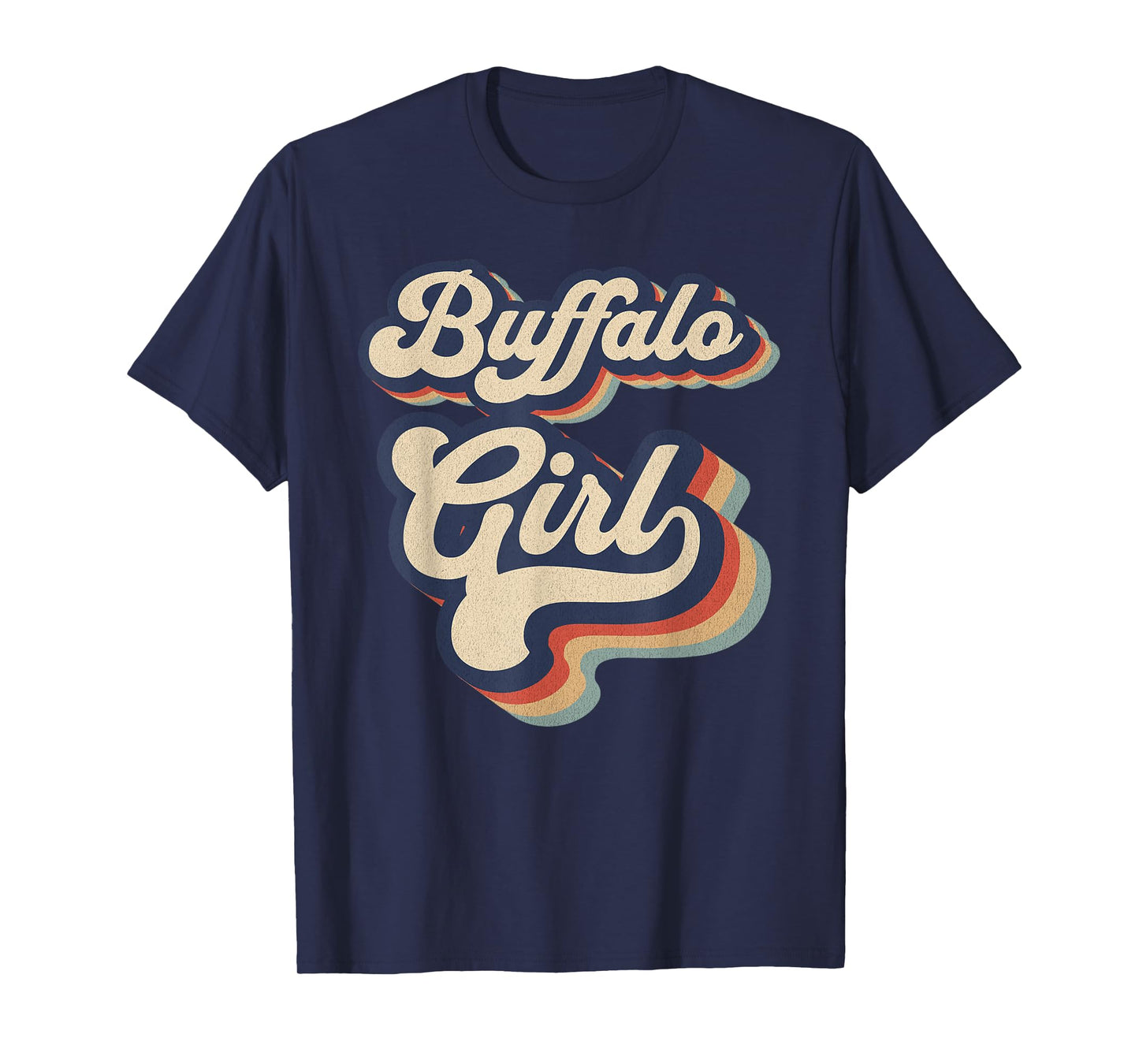 Vintage Design For Girls From Buffalo New York T-Shirt