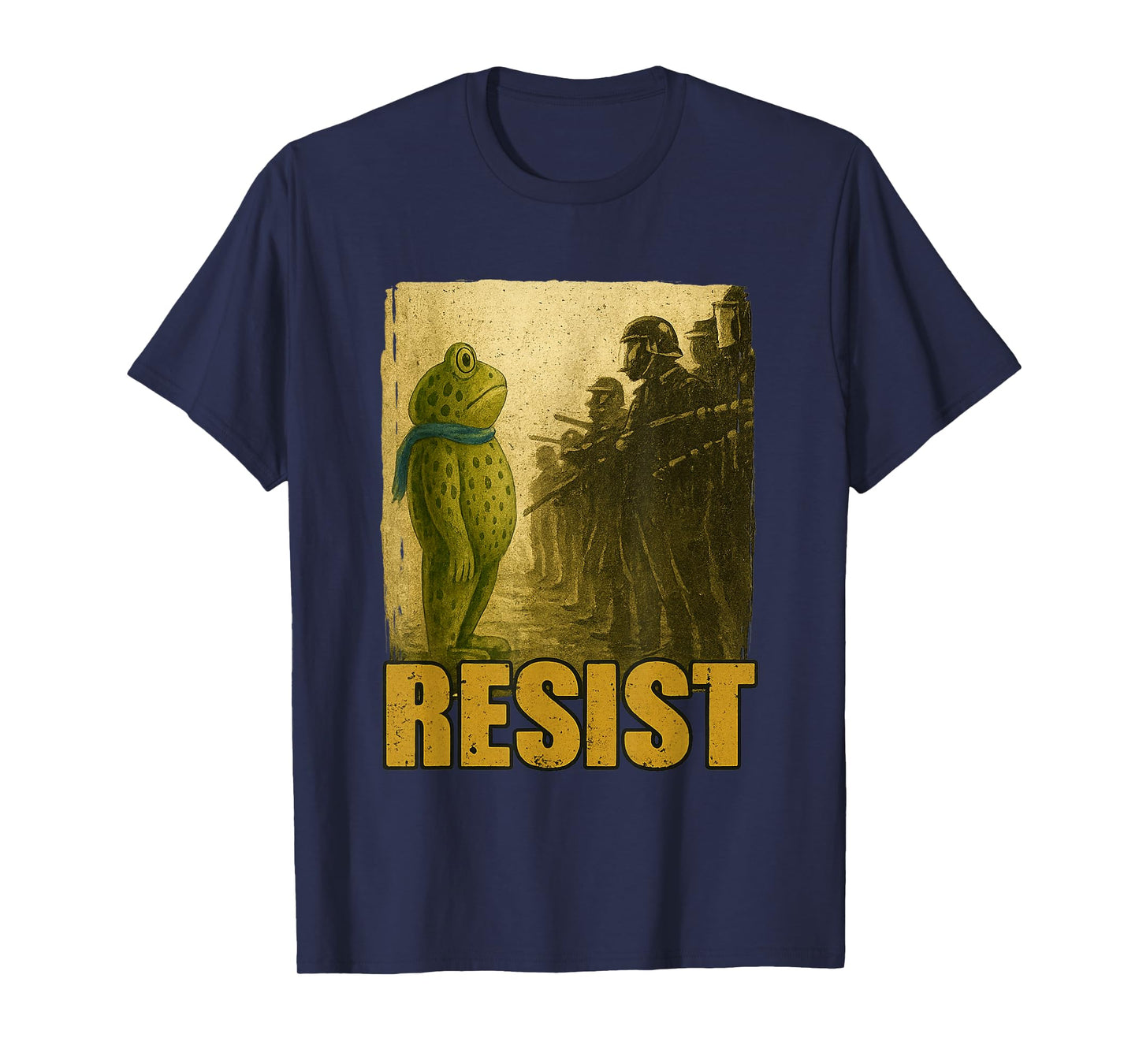 Resist Portland Frog, I Stand with Frog T-Shirt