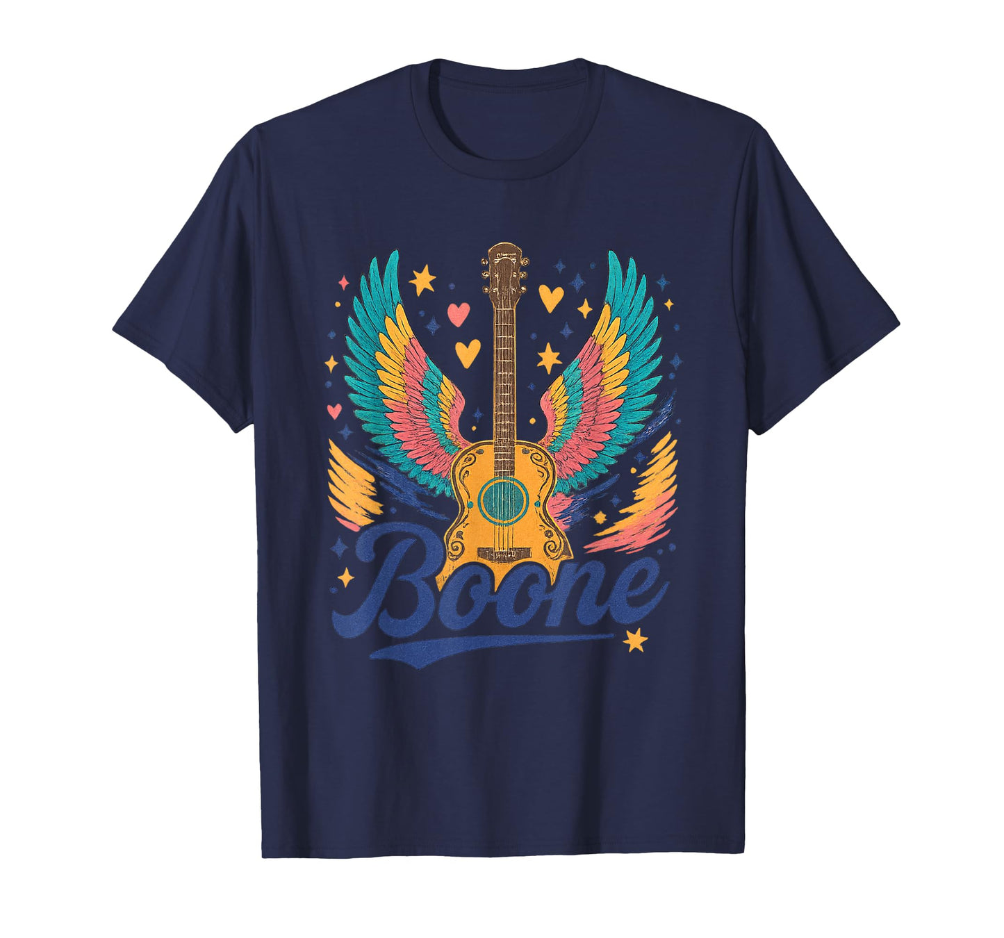 Boone Personalized Name Vintage Retro Girls Woman Man T-Shirt