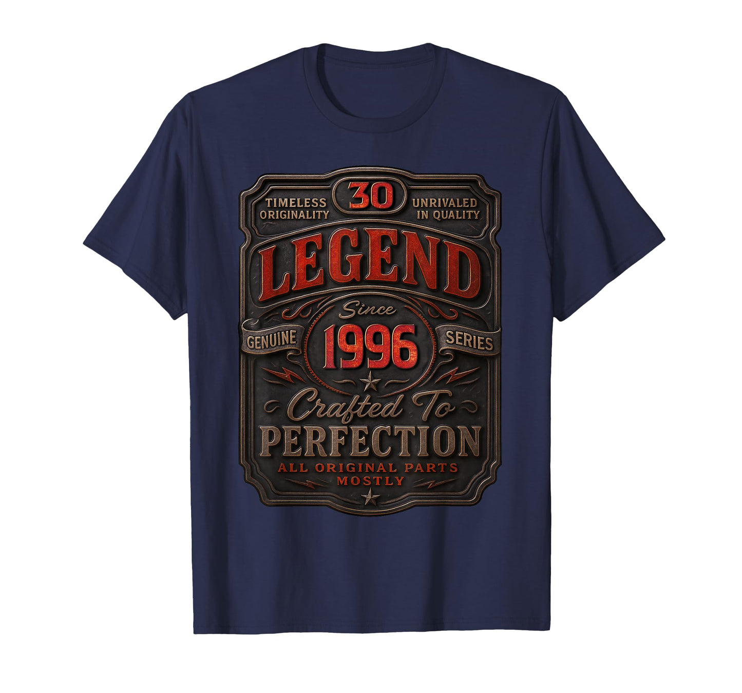 Vintage 1996 Limited Edition Shirt 30 Year Old 30th Birthday T-Shirt