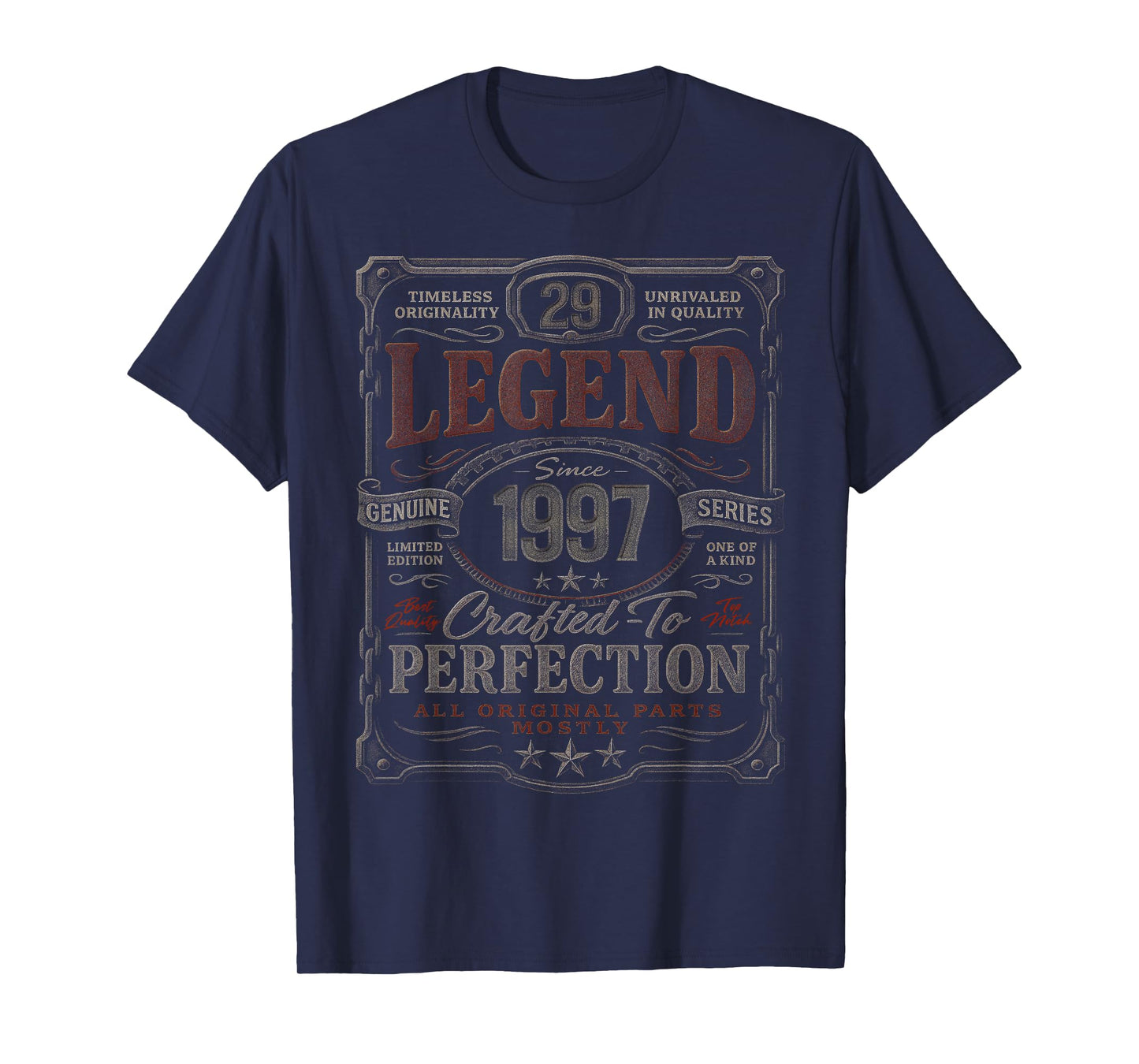 Vintage 1997 Limited Edition Shirt 29 Year Old 29th Birthday T-Shirt