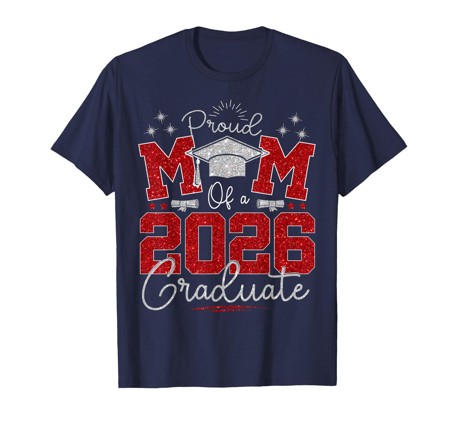 Senior Mom 2026 Graduation Proud mom of a 2026 Graduate T-Shirt