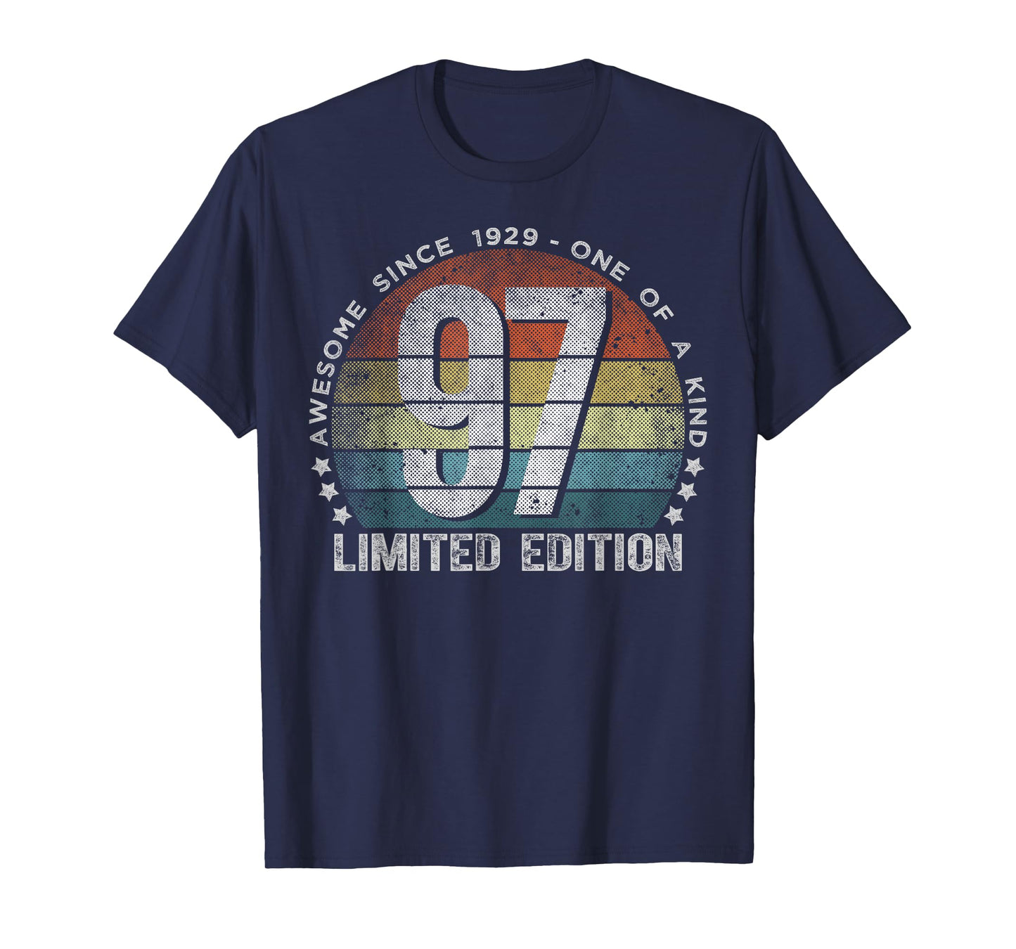 97 Year Old Gifts Vintage 1929 Limited Edition 97th Birthday T-Shirt