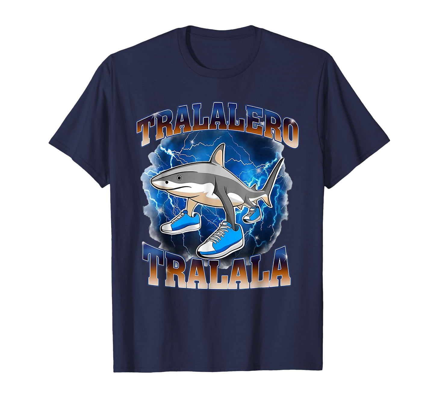 Tralalero Tralala Italian Brainrot Meme T-Shirt