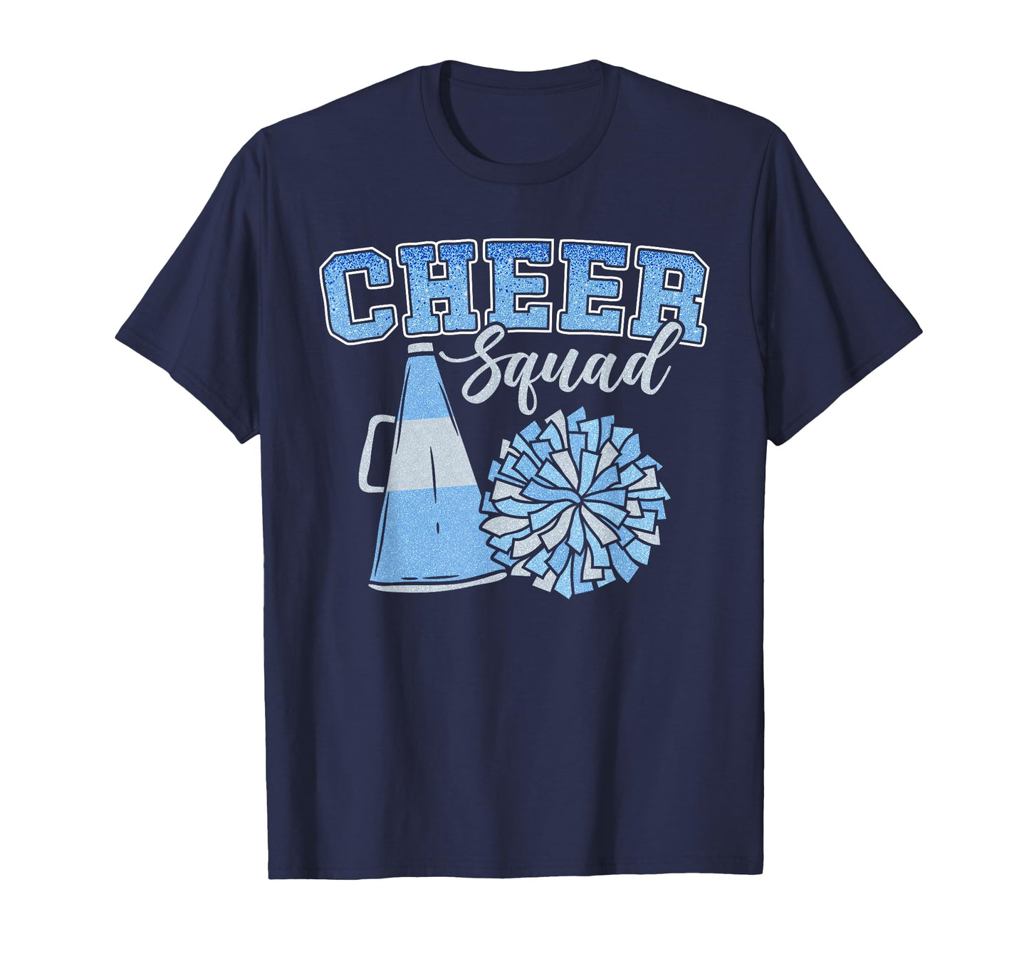 Funny Cheerleader Cheer Squad Cheerleading Carlina Blue Team T-Shirt