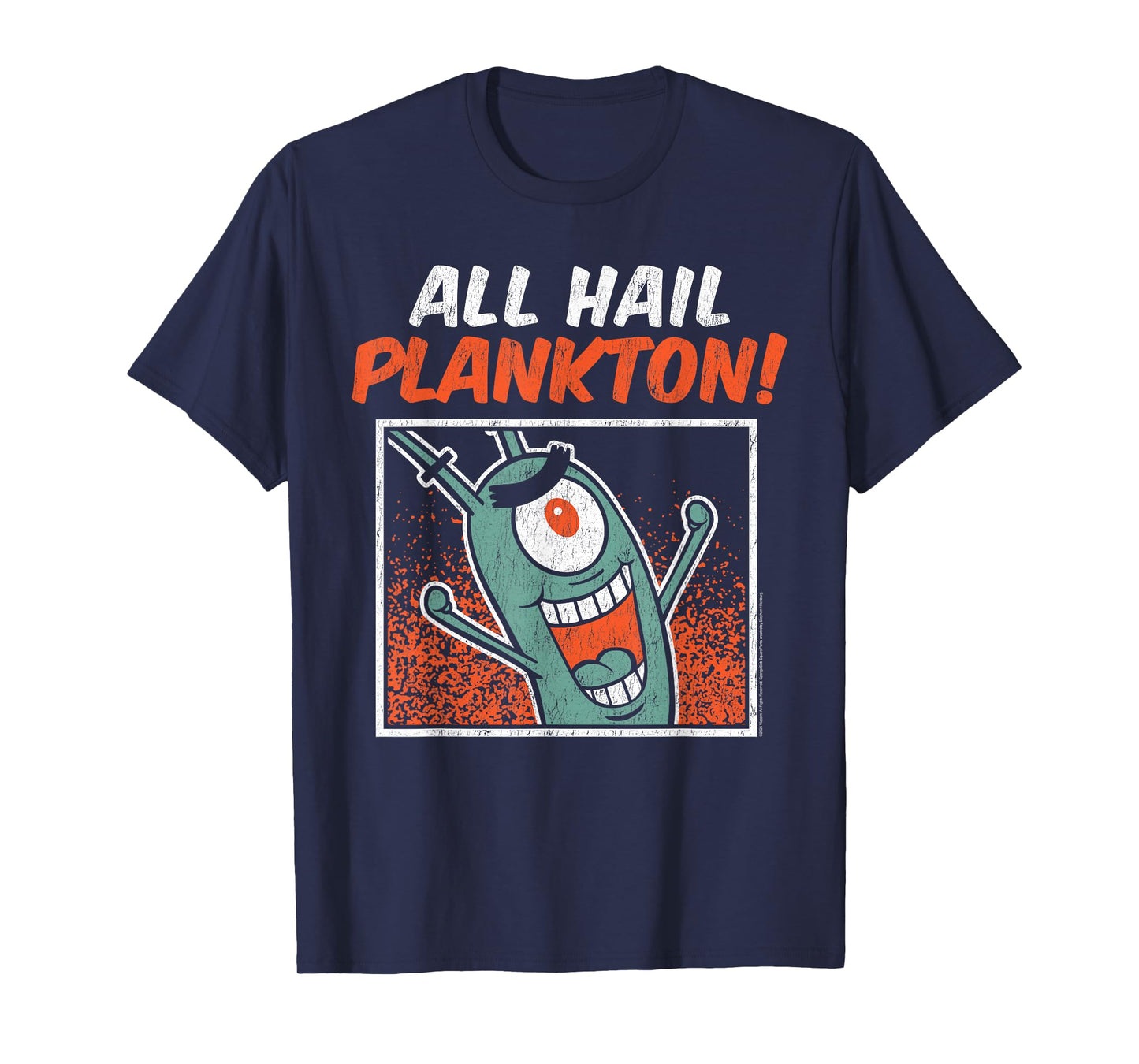 SpongeBob SquarePants All Hail Plankton T-Shirt