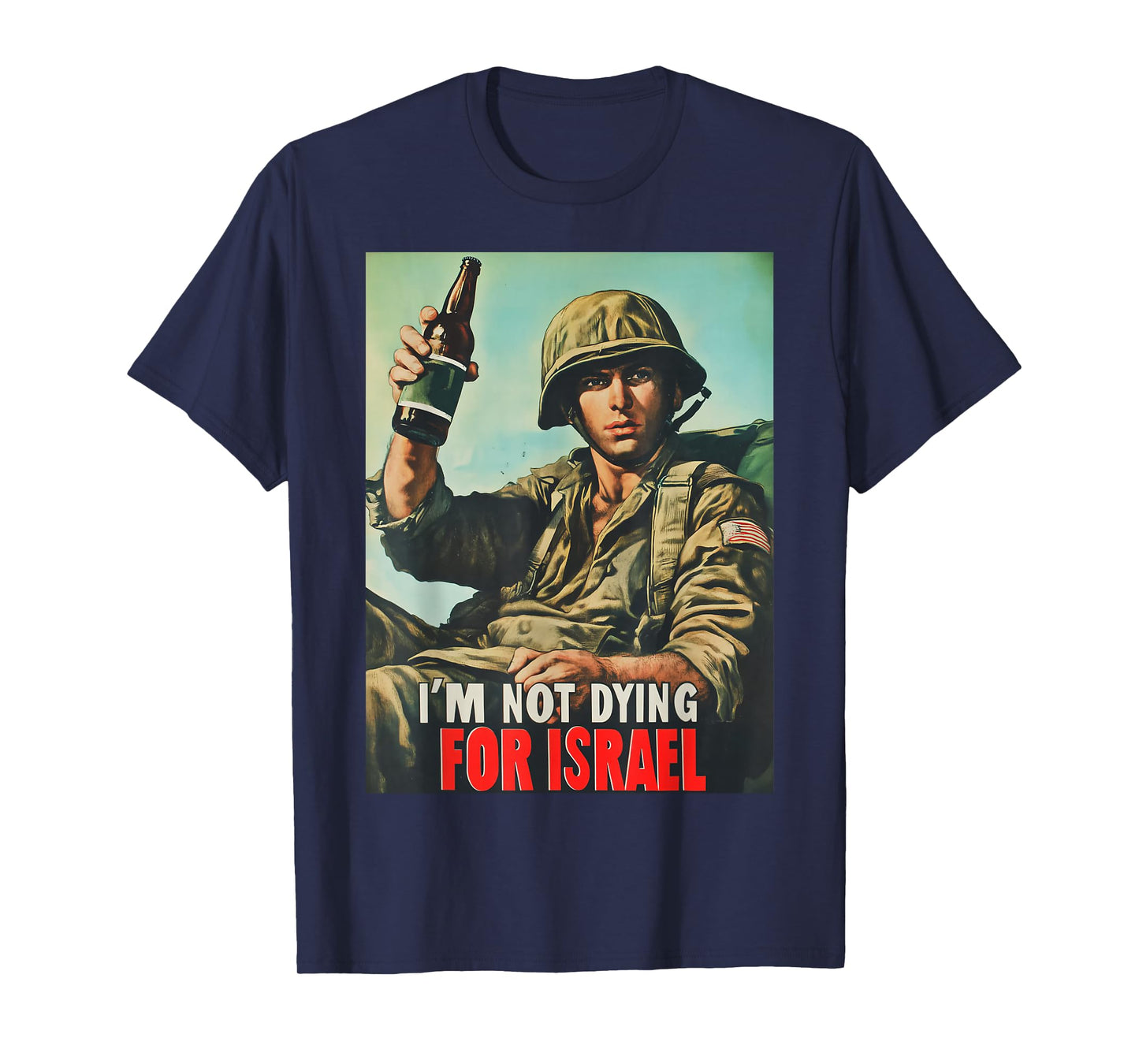 I'm Not Dying for Israel, Trump American 2025 T-Shirt