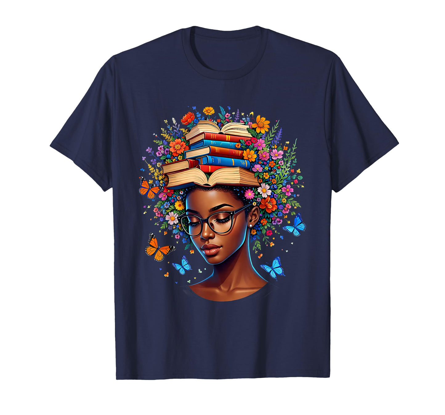 Black Month Honoring Past Inspiring Pride Melanin Book T-Shirt