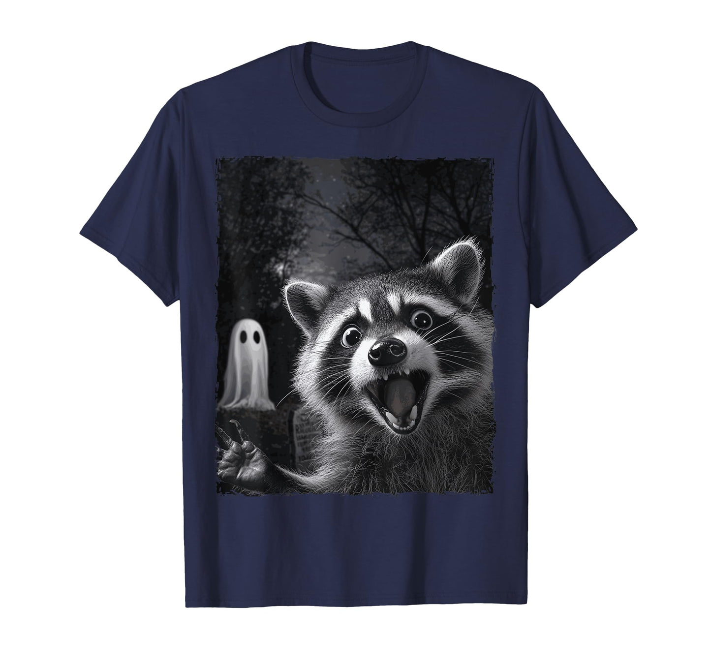 Funny Raccoon Halloween T-Shirt