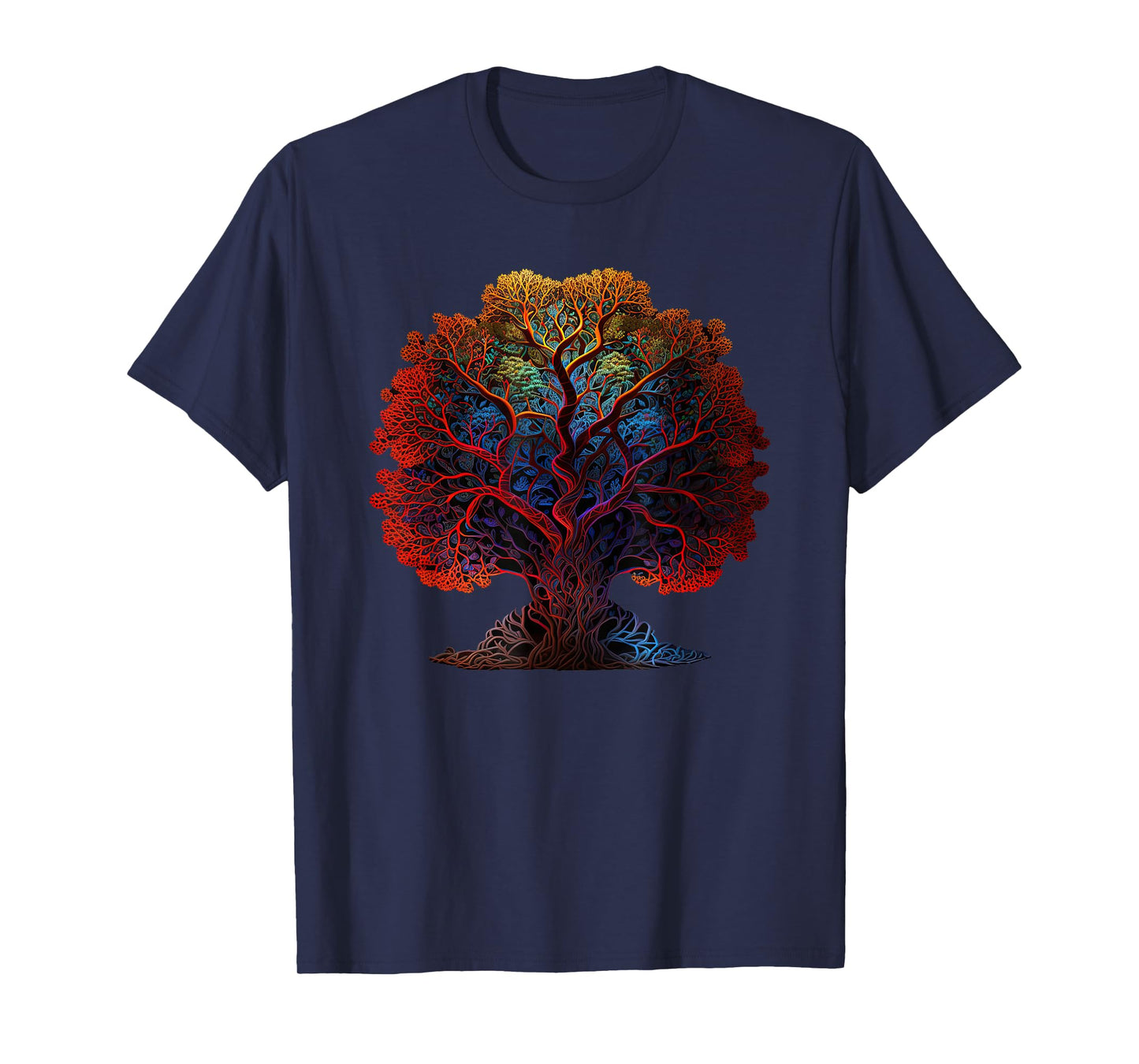 Tree Of Life Yoga Zen Namaste Meditation T-Shirt