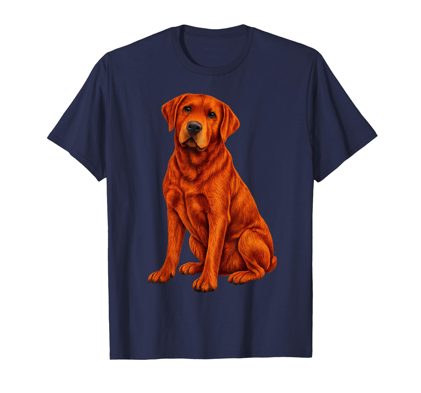 Fox Red Lab Mom and Dad Labrador Retriever Dog T-Shirt