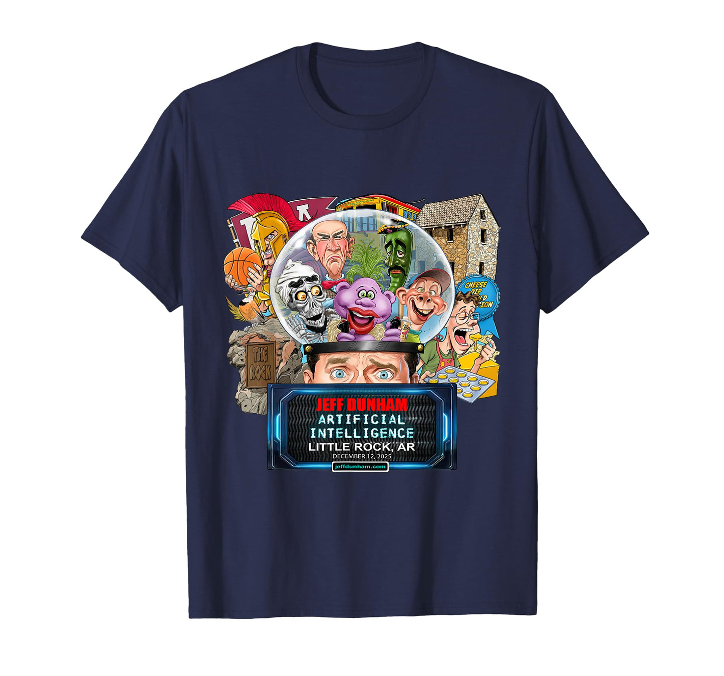 Jeff Dunham Little Rock, AR (2025) T-Shirt