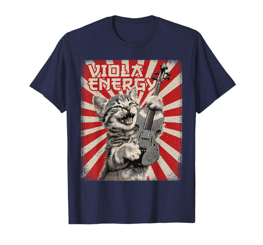 Funny Viola Cat T-Shirt
